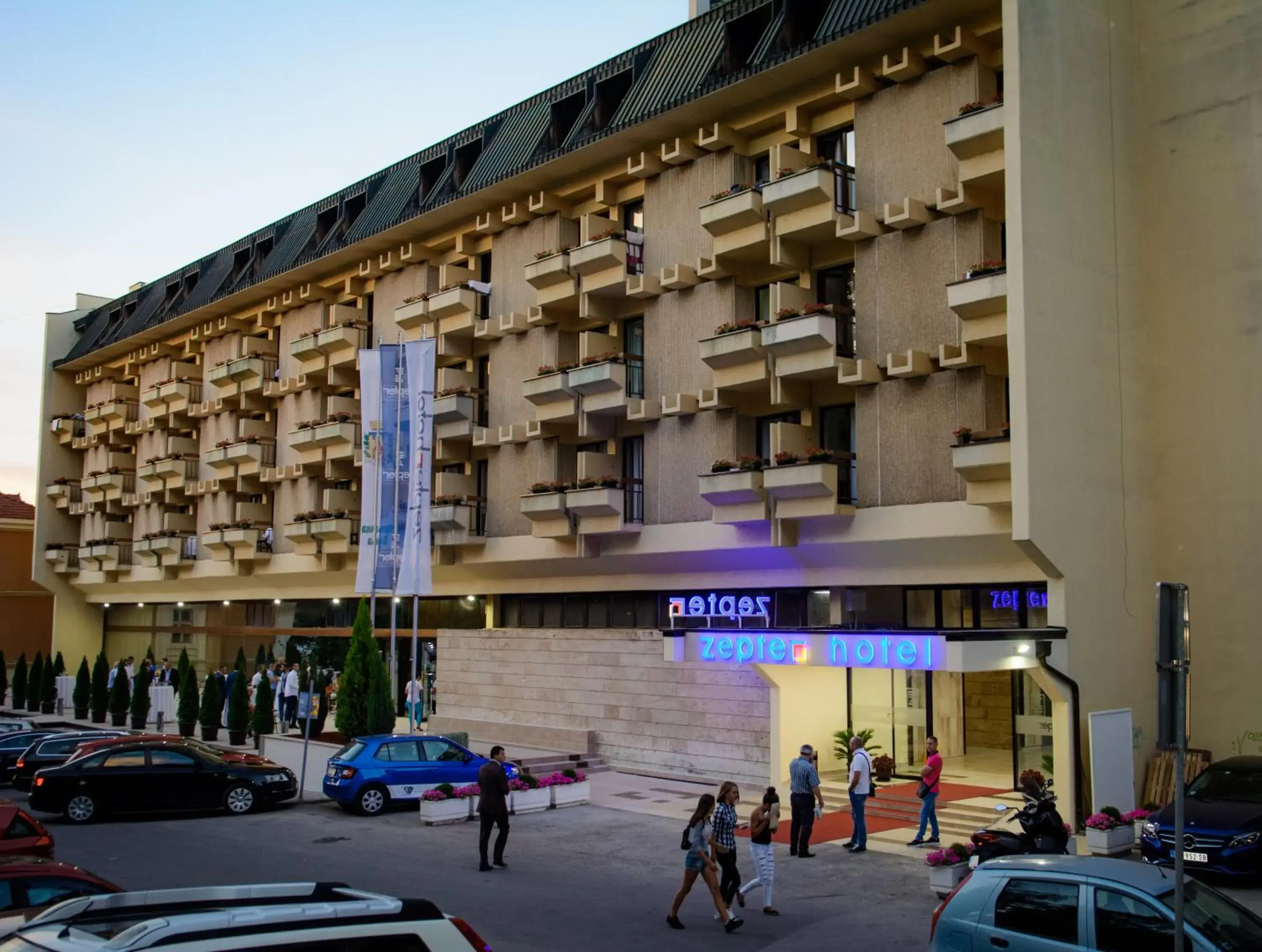 Facade/entrance in Zepter Hotel Vrnjacka Banja, member of Zepter Hotels Facade/entrance in Zepter Hotel Vrnjacka Banja, member of Zepter Hotels