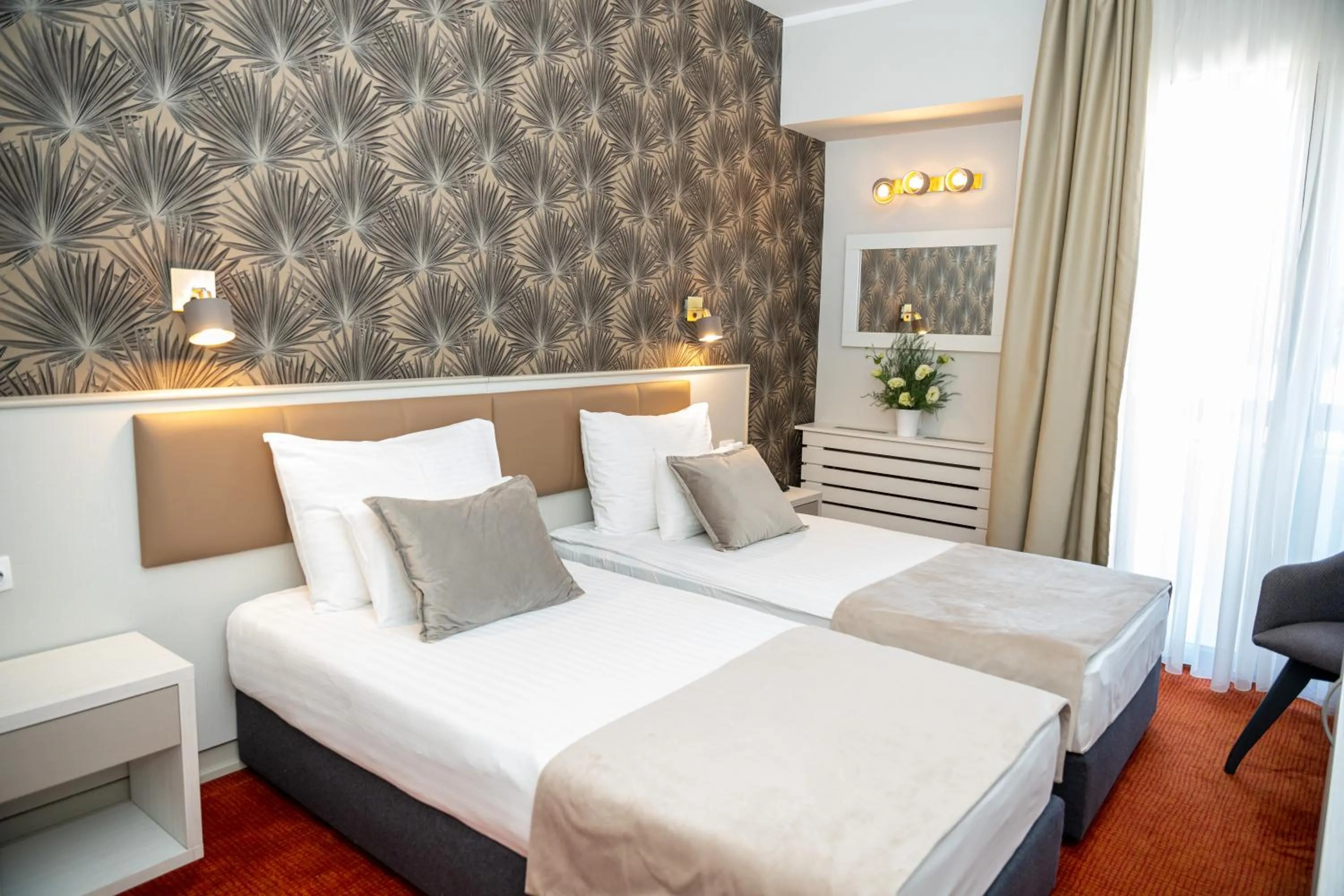 Bed in Zepter Hotel Vrnjacka Banja, member of Zepter Hotels