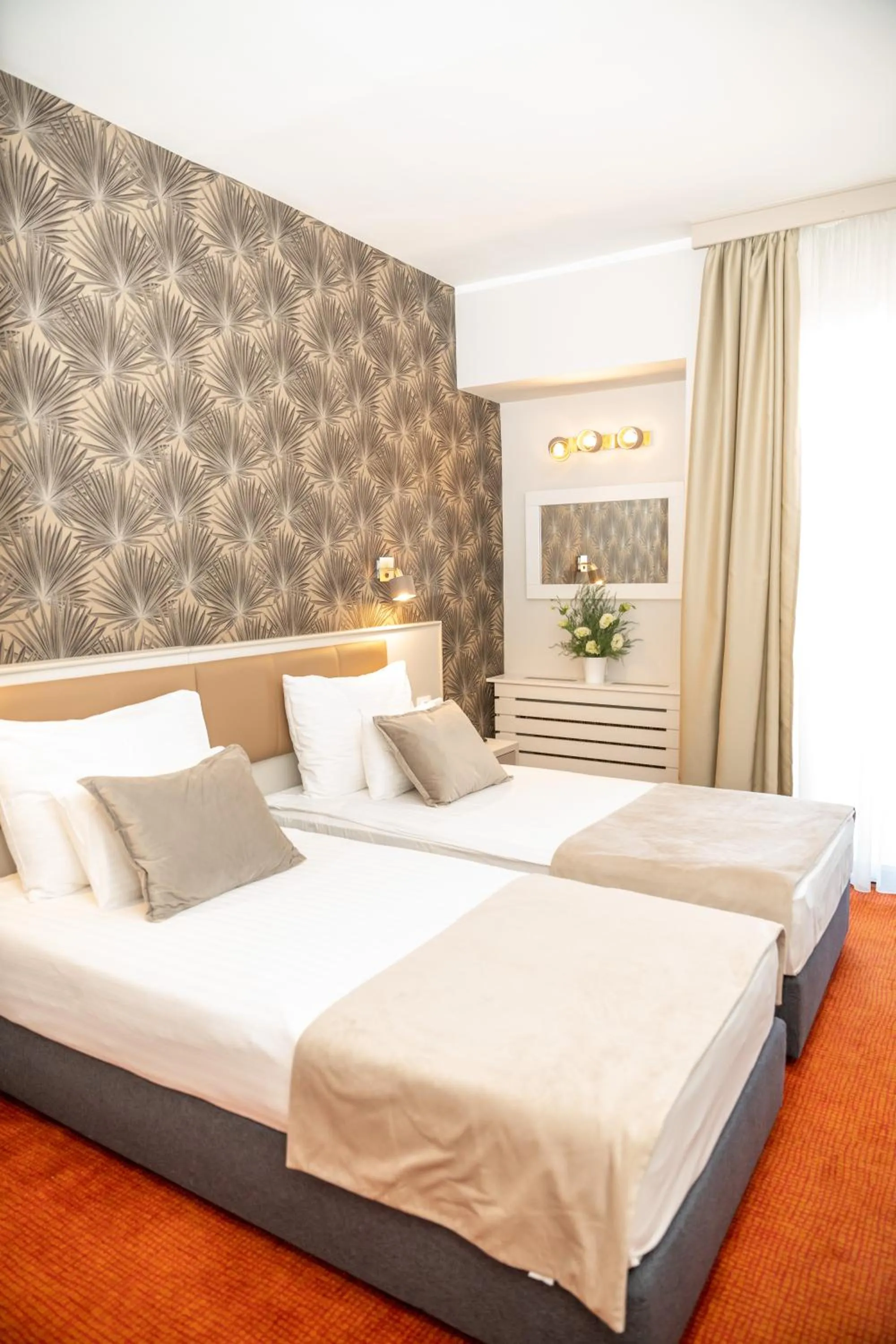 Bed in Zepter Hotel Vrnjacka Banja, member of Zepter Hotels