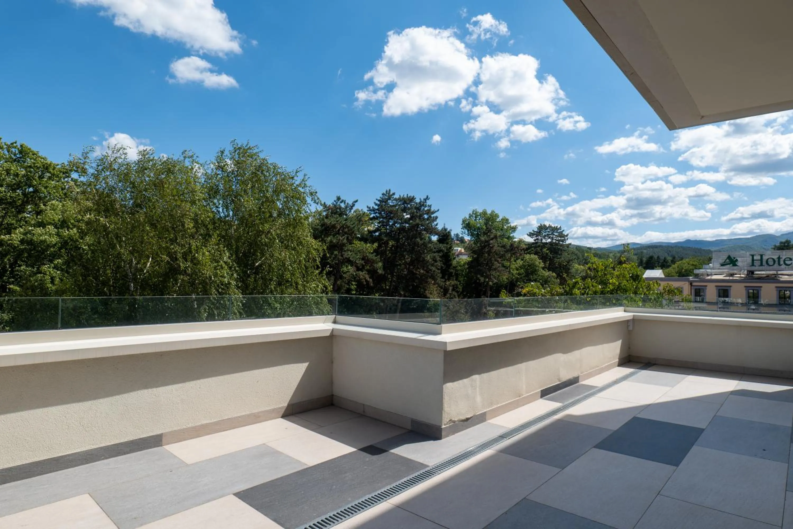 Balcony/Terrace in Zepter Spa Wellness Hotel & Zepterme member of Zepter Hotels