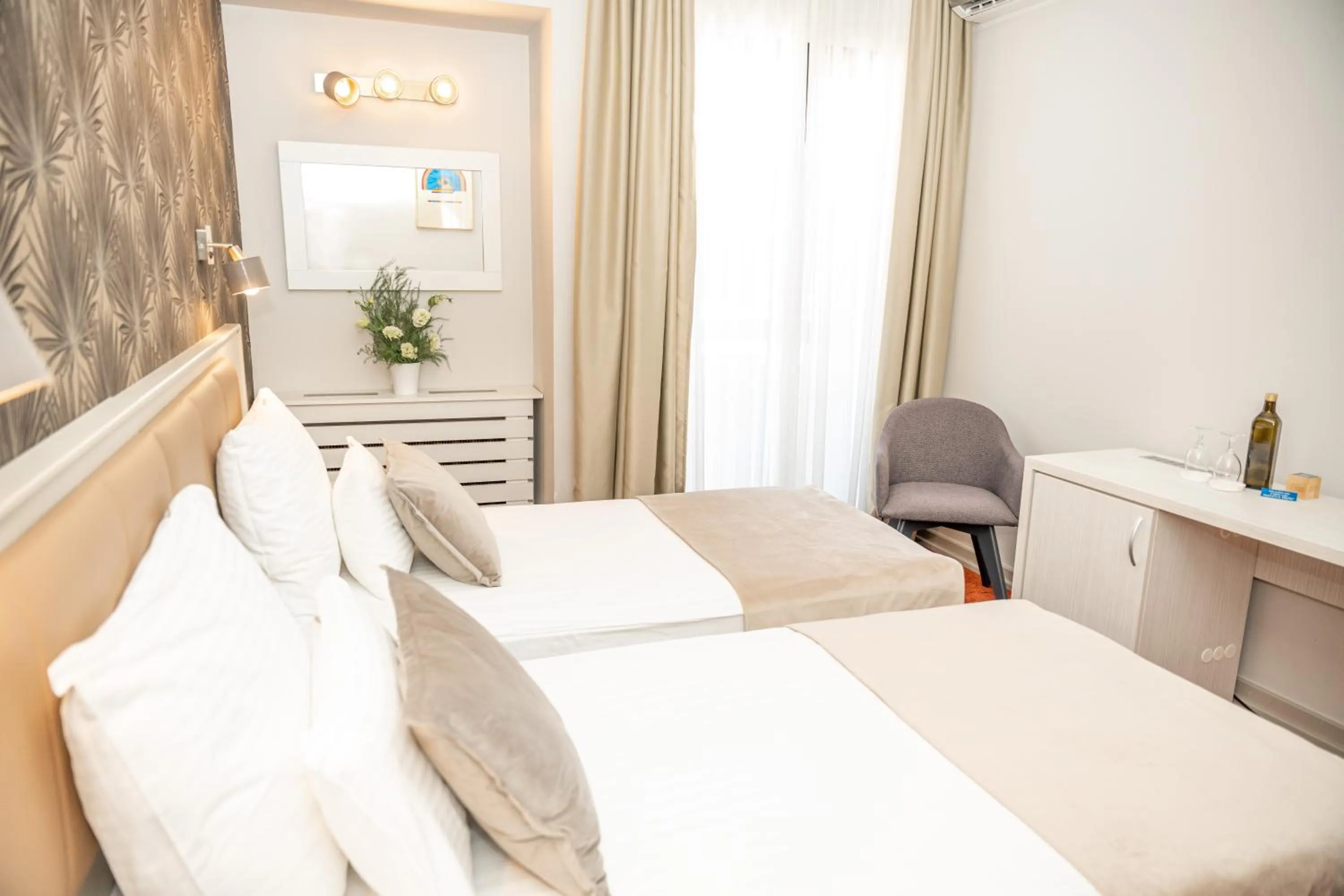 Bed in Zepter Hotel Vrnjacka Banja, member of Zepter Hotels