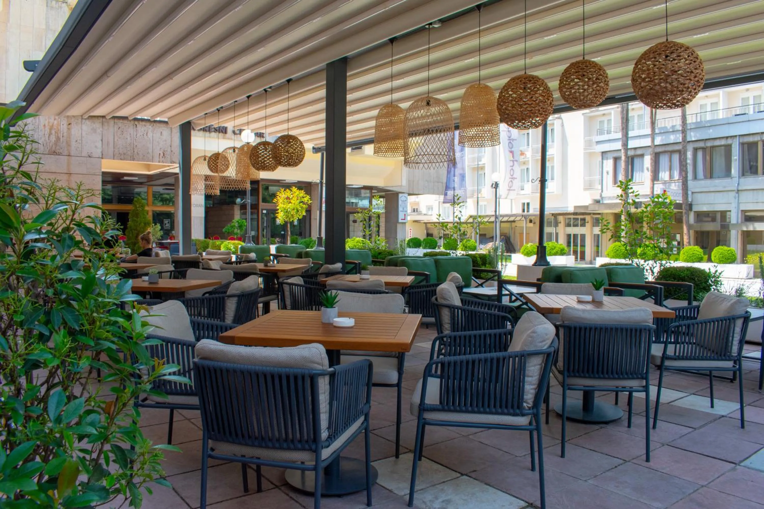 Garden in Zepter Hotel Vrnjacka Banja, member of Zepter Hotels