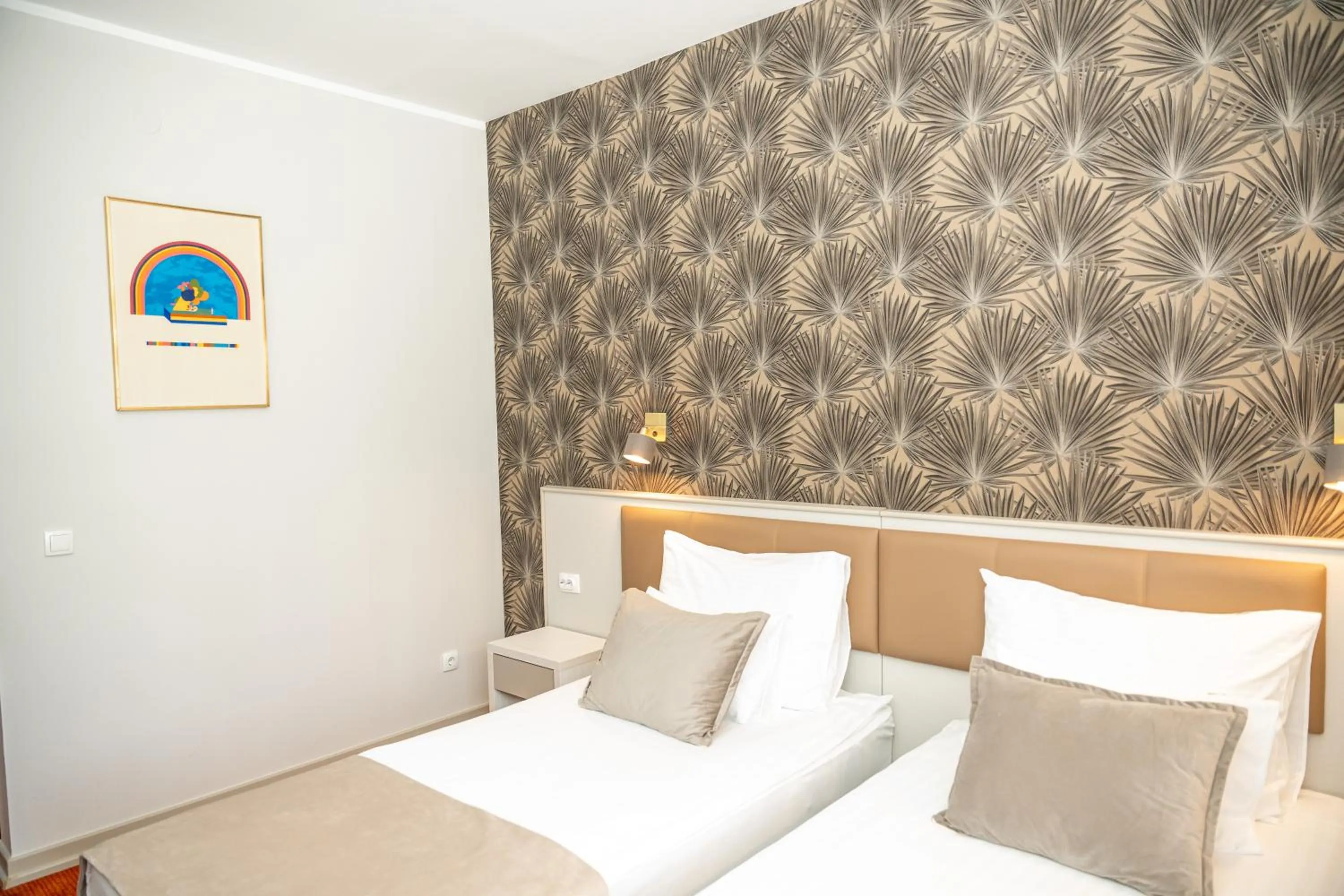 Bed in Zepter Hotel Vrnjacka Banja, member of Zepter Hotels