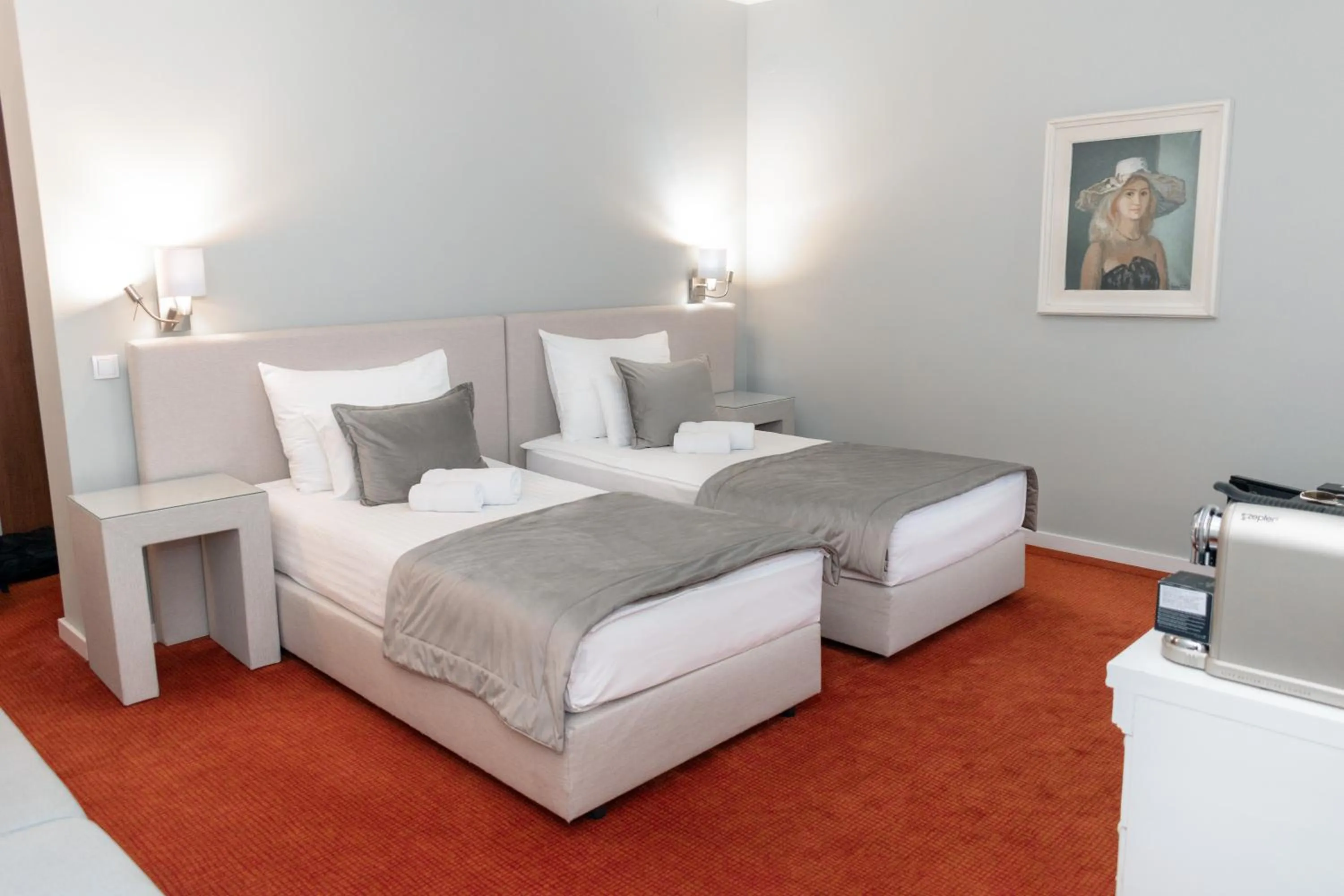 Bed in Zepter Hotel Vrnjacka Banja, member of Zepter Hotels