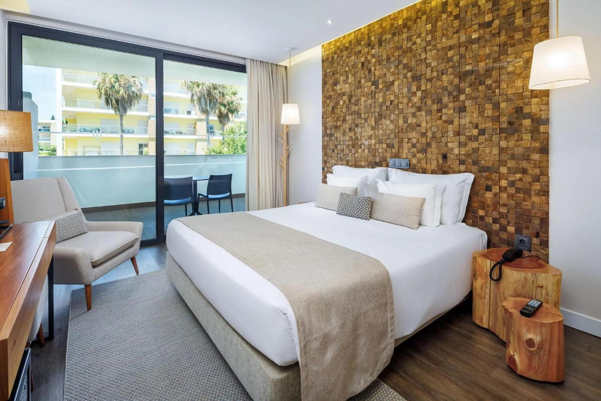 Photo of the whole room, Bed in Jupiter Marina Hotel - Couples & Spa