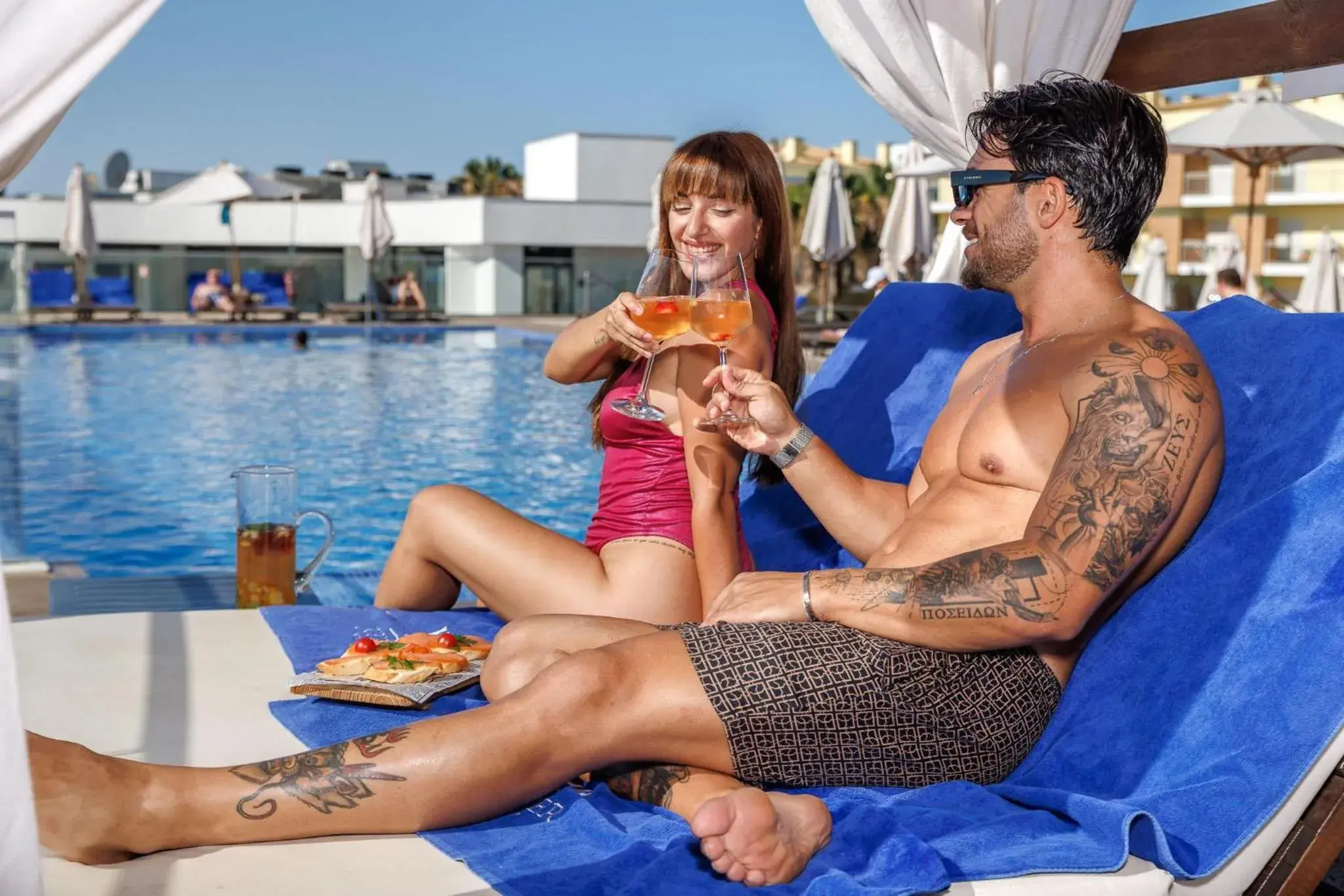 Swimming pool in Jupiter Marina Hotel - Couples & Spa Swimming pool in Jupiter Marina Hotel - Couples & Spa