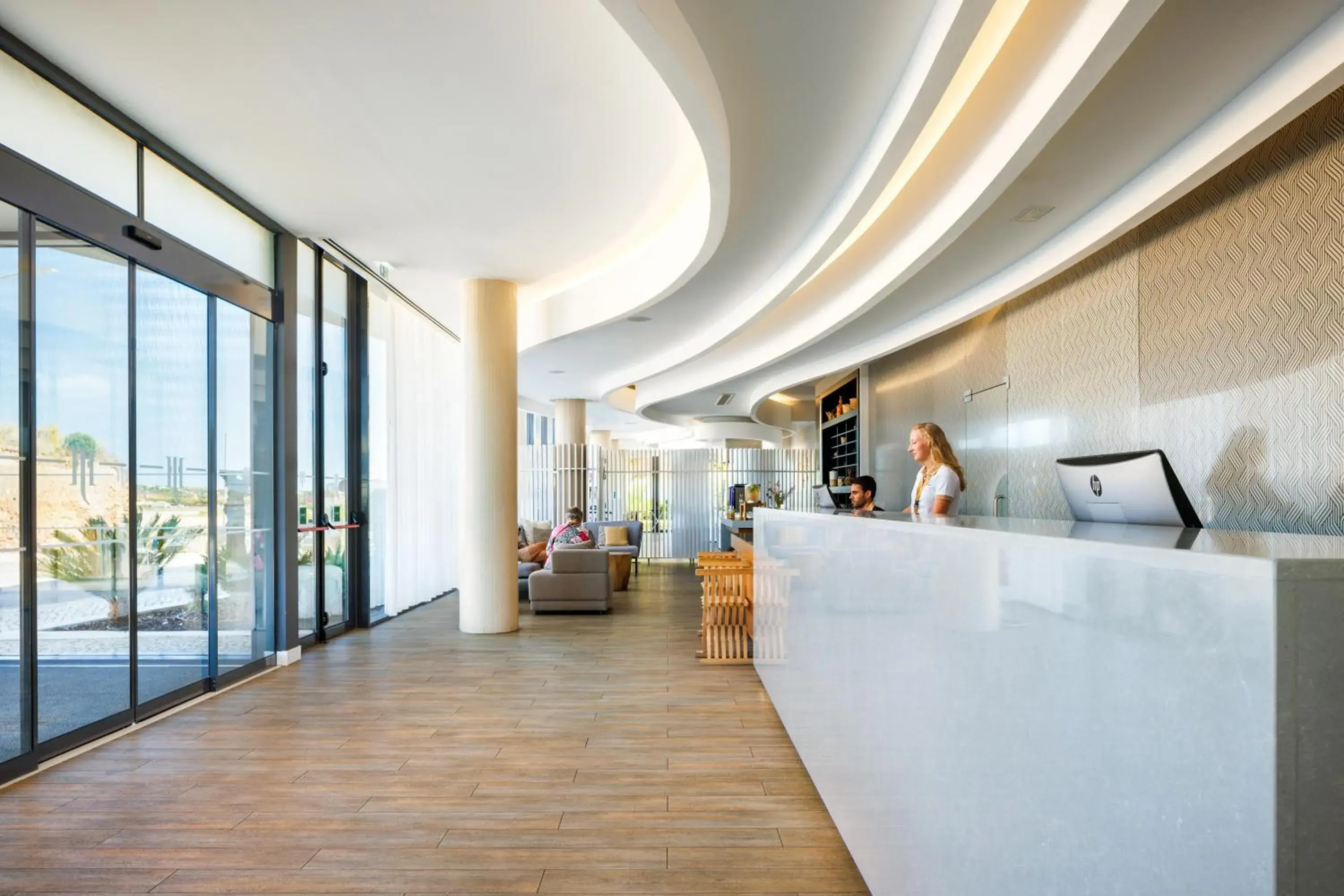 Lobby or reception in Jupiter Marina Hotel - Couples & Spa Lobby or reception in Jupiter Marina Hotel - Couples & Spa