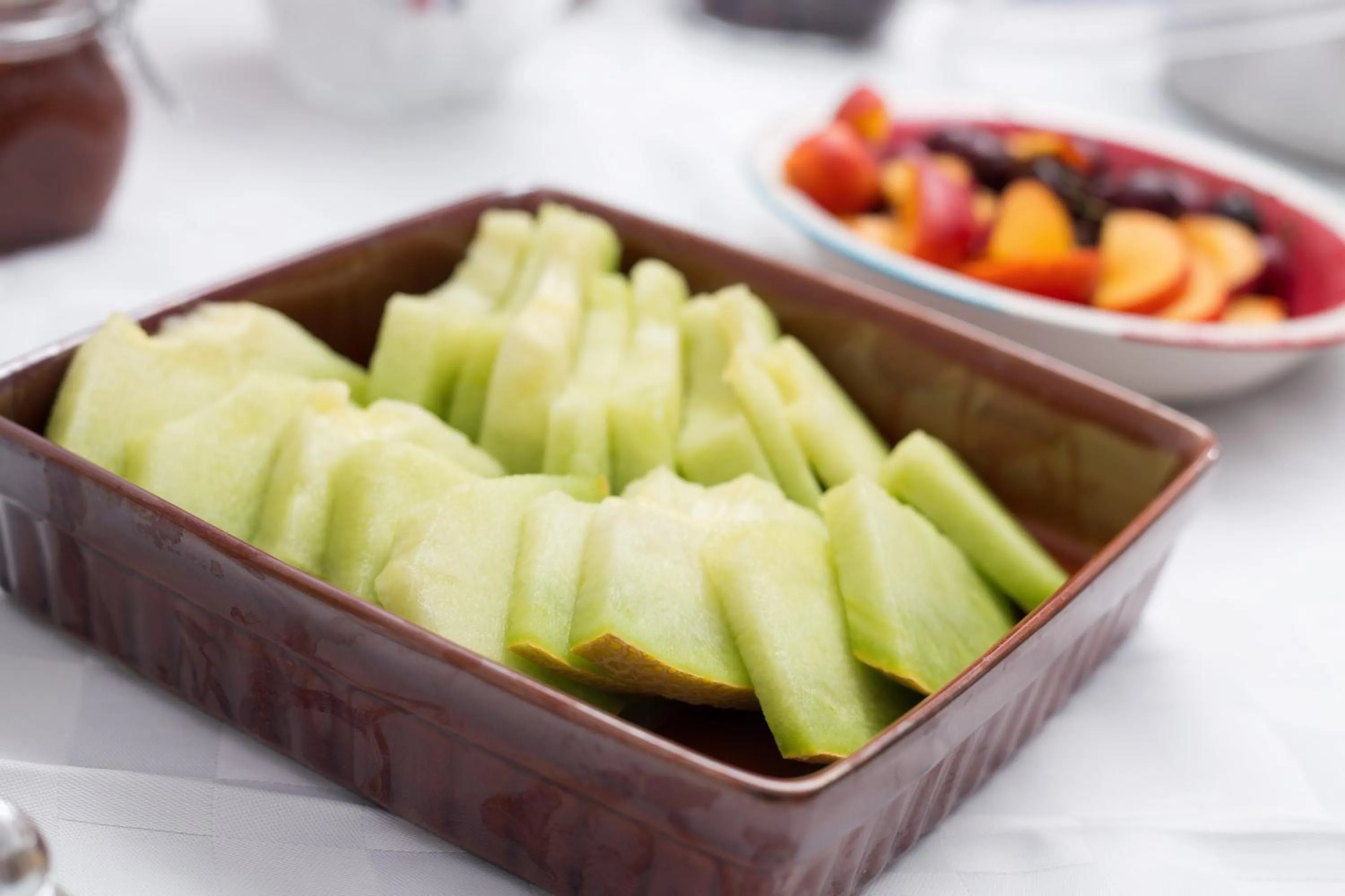 Buffet breakfast in Iris Beach Hotel