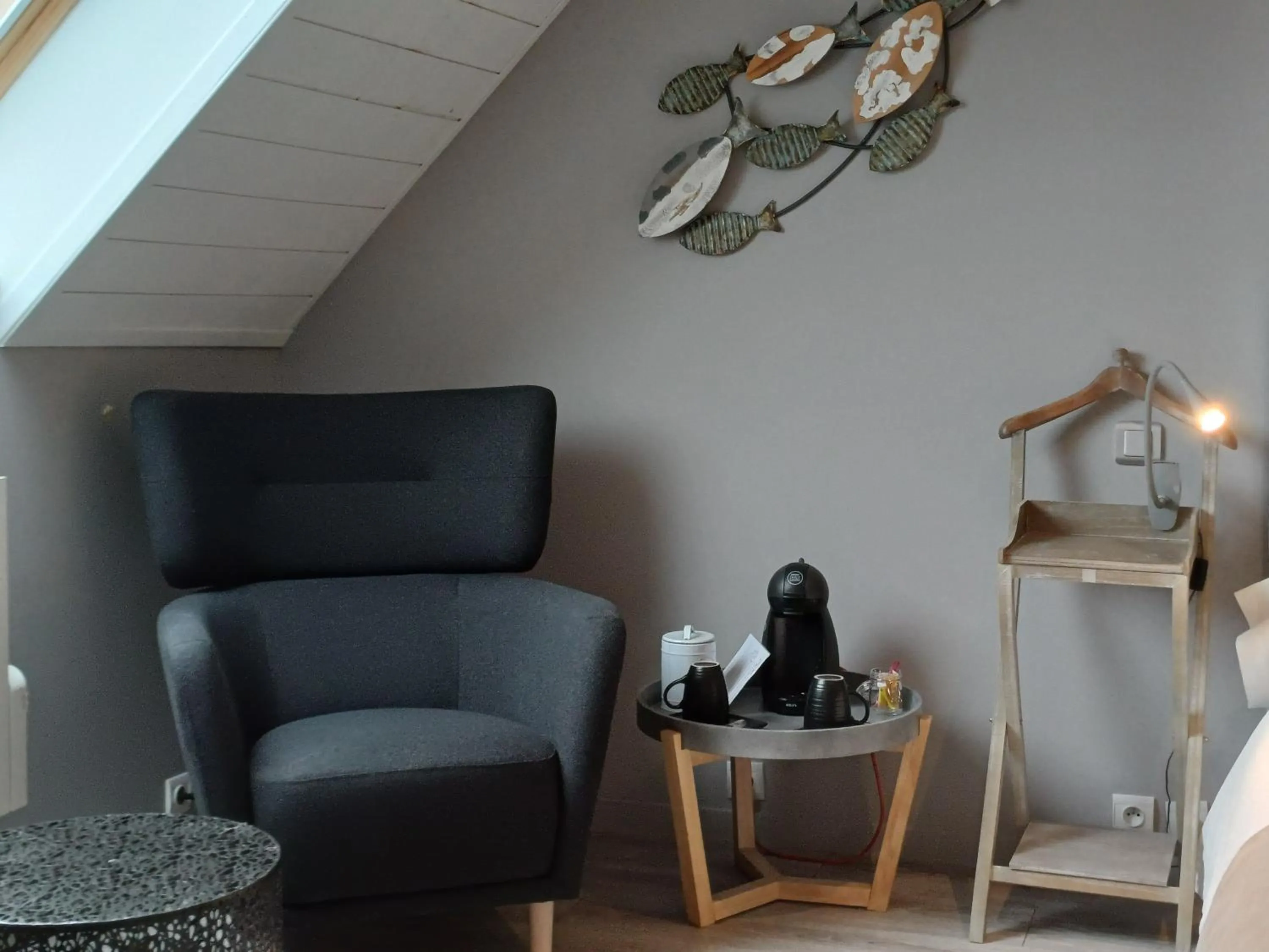 Seating area in Le Colombier Bretagne