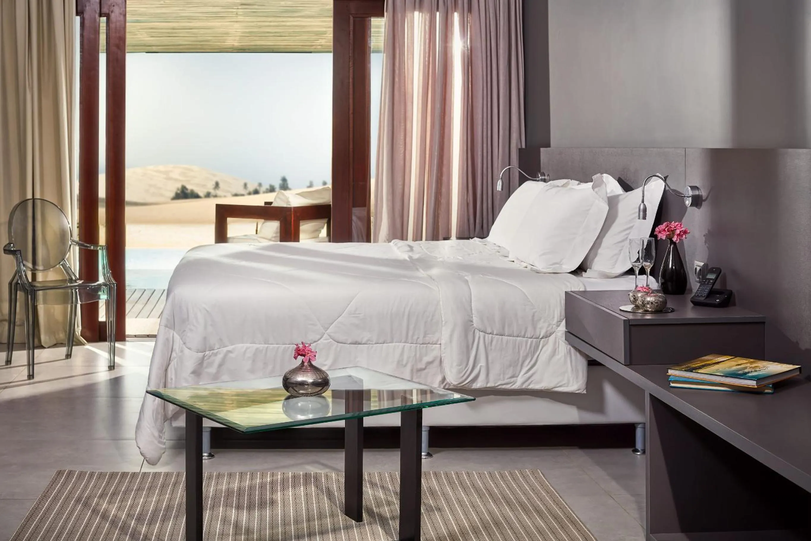Bed in Essenza Dune Hotel