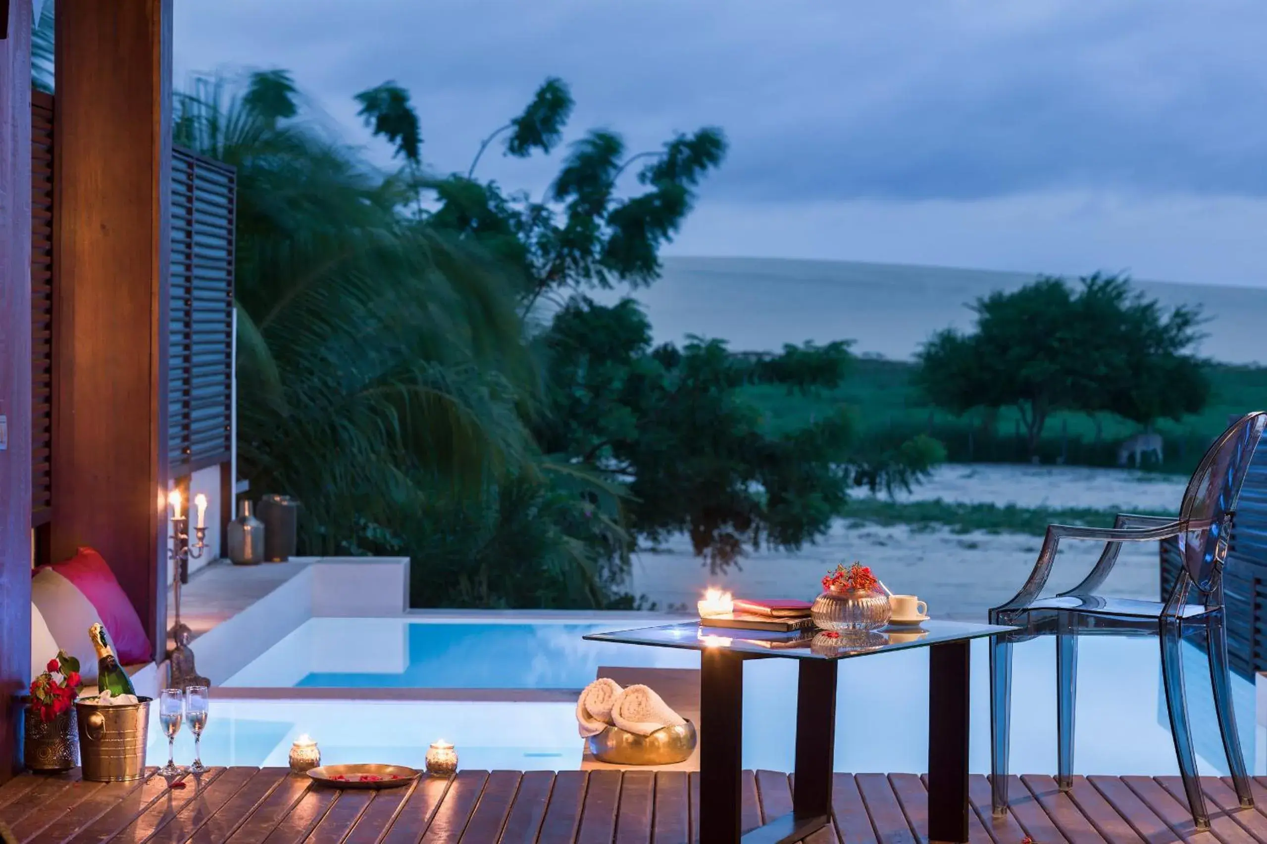 Double Room with Private Pool and Spa Bath (Ground floor) in Essenza Dune Hotel Double Room with Private Pool and Spa Bath (Ground floor) in Essenza Dune Hotel