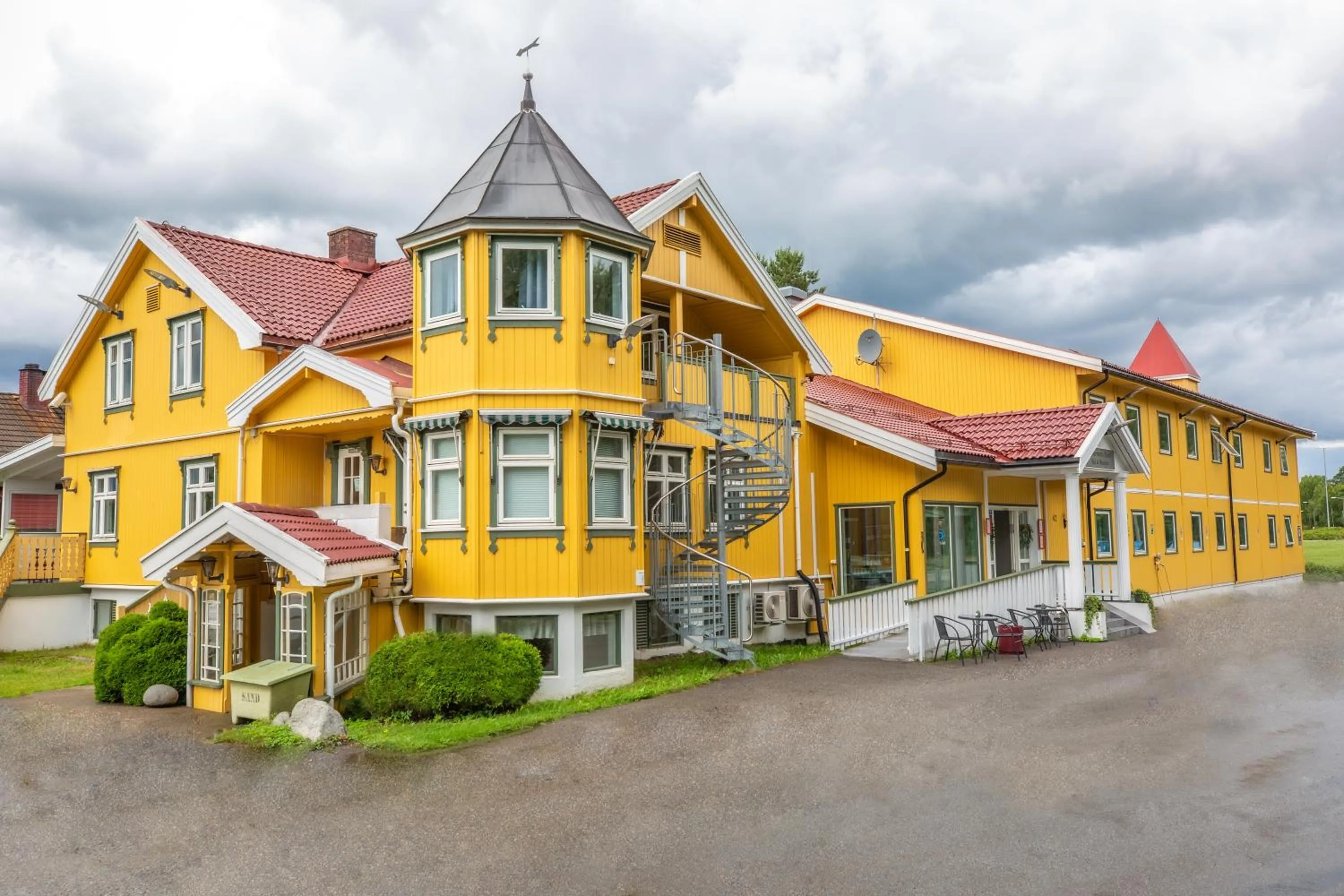 Property building in Gardermoen Hotel Bed & Breakfast
