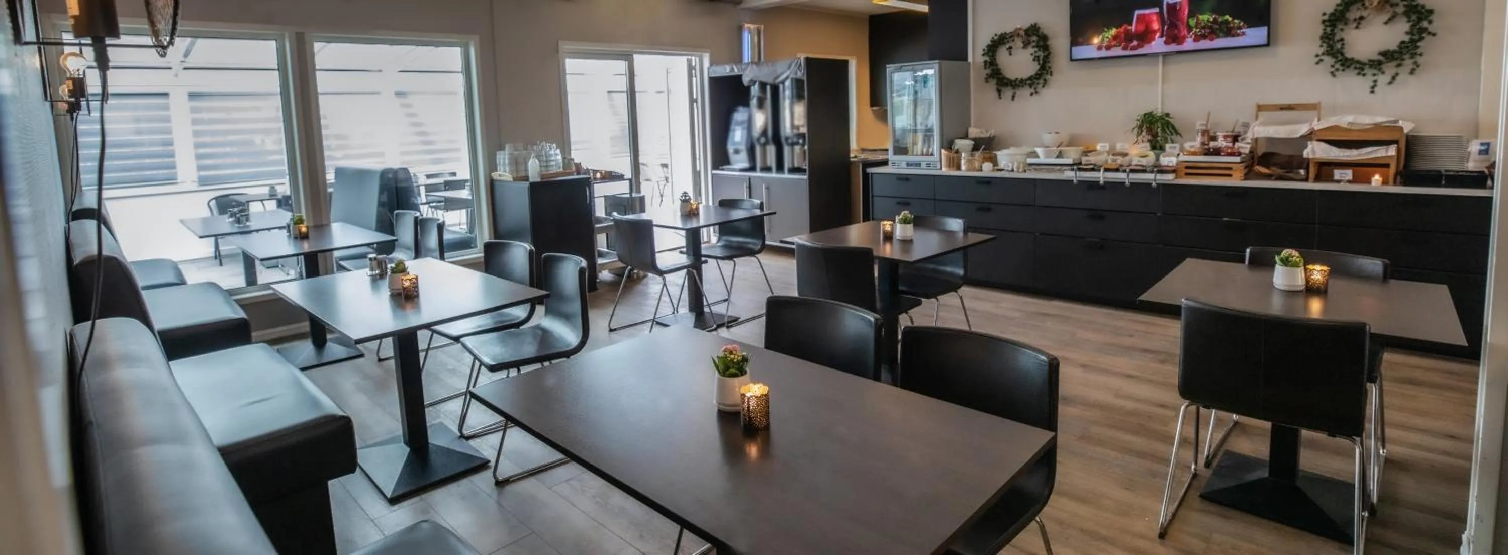 Restaurant/places to eat in Gardermoen Hotel Bed & Breakfast