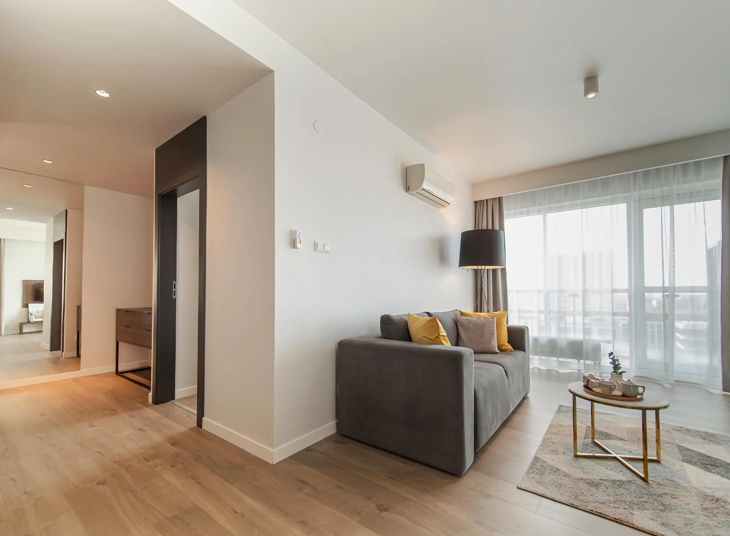 Living room in Platinum Residence