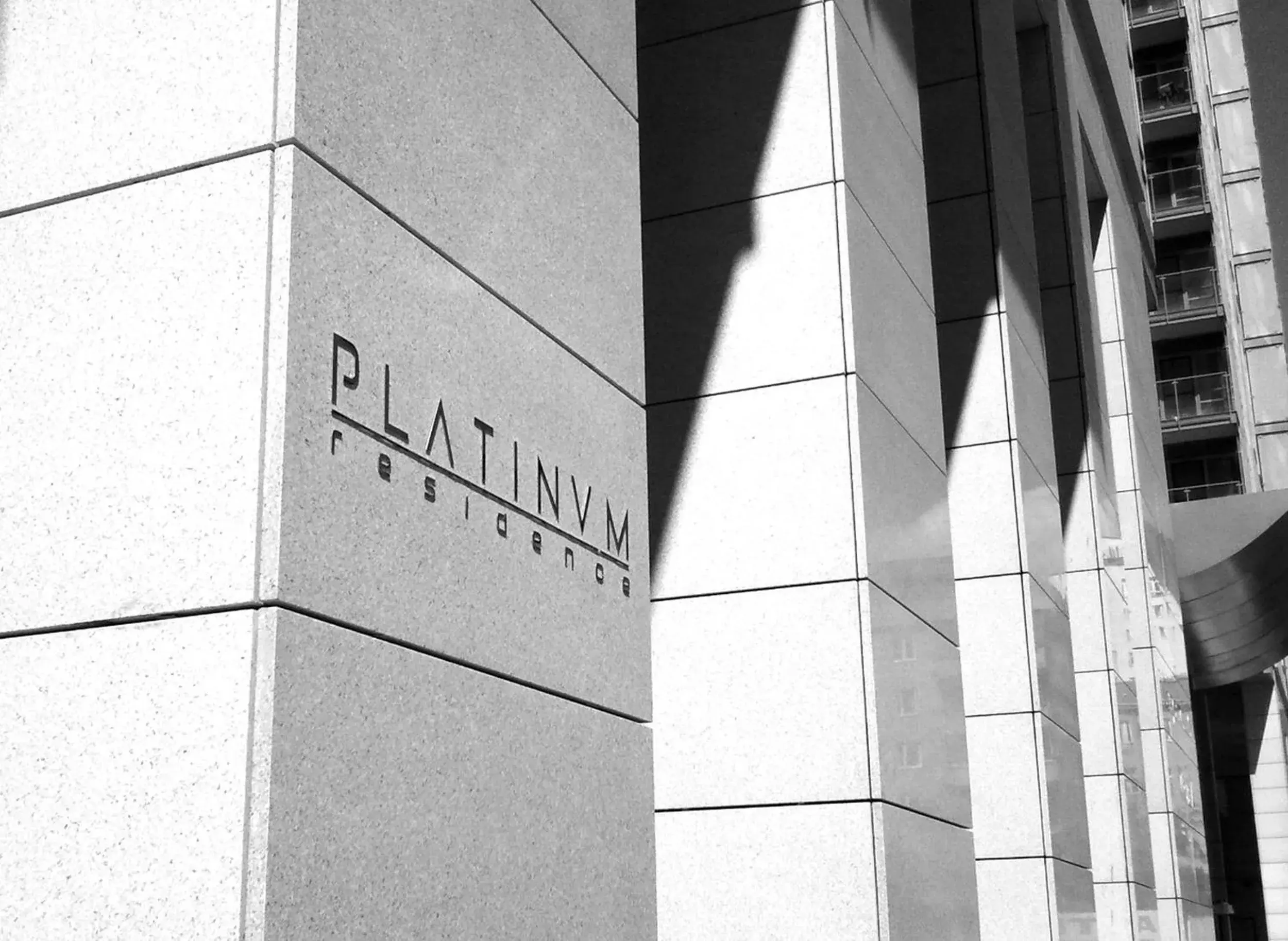Facade/entrance in Platinum Residence Facade/entrance in Platinum Residence