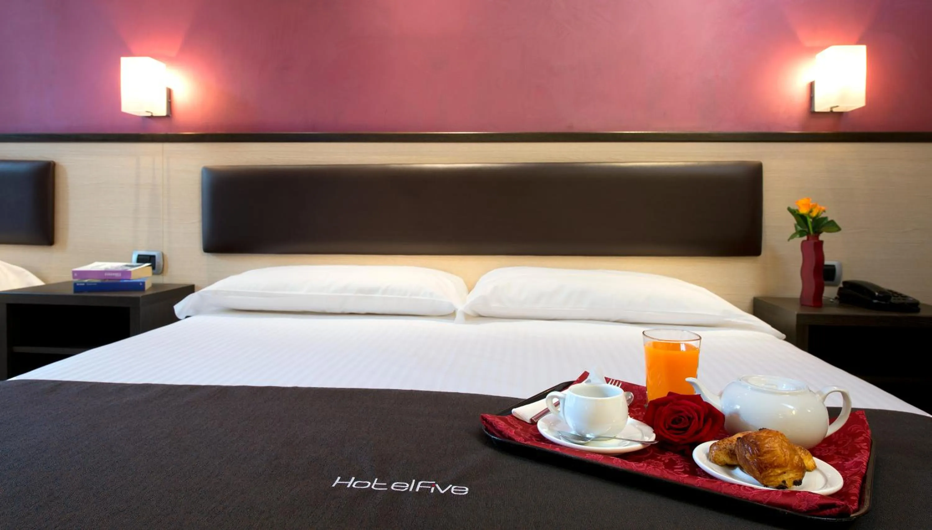 Decorative detail, Bed in Hotel Five