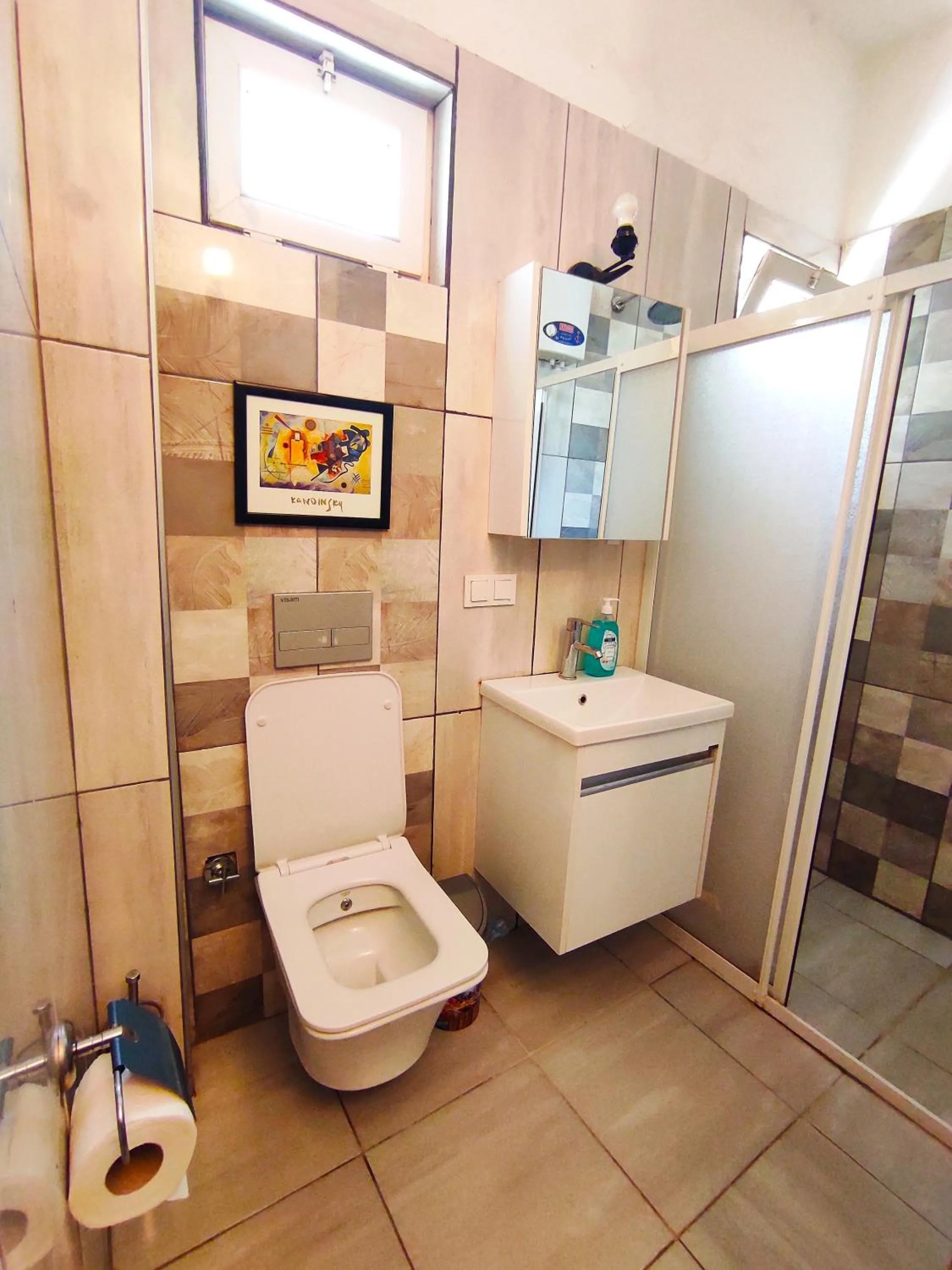 Toilet in Likya SUP Apart