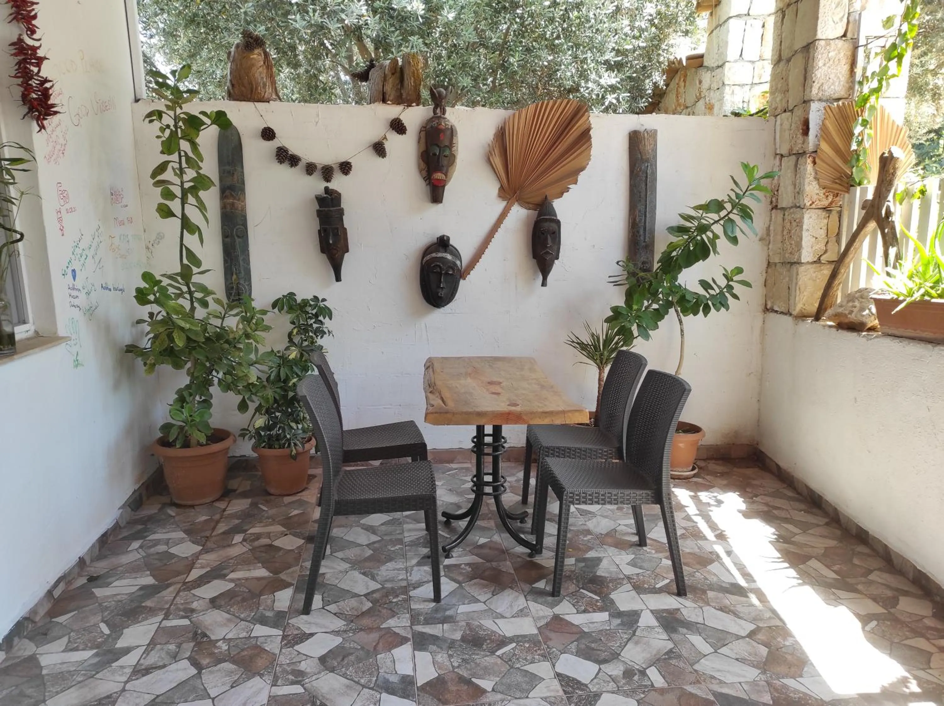 Patio in Likya SUP Apart