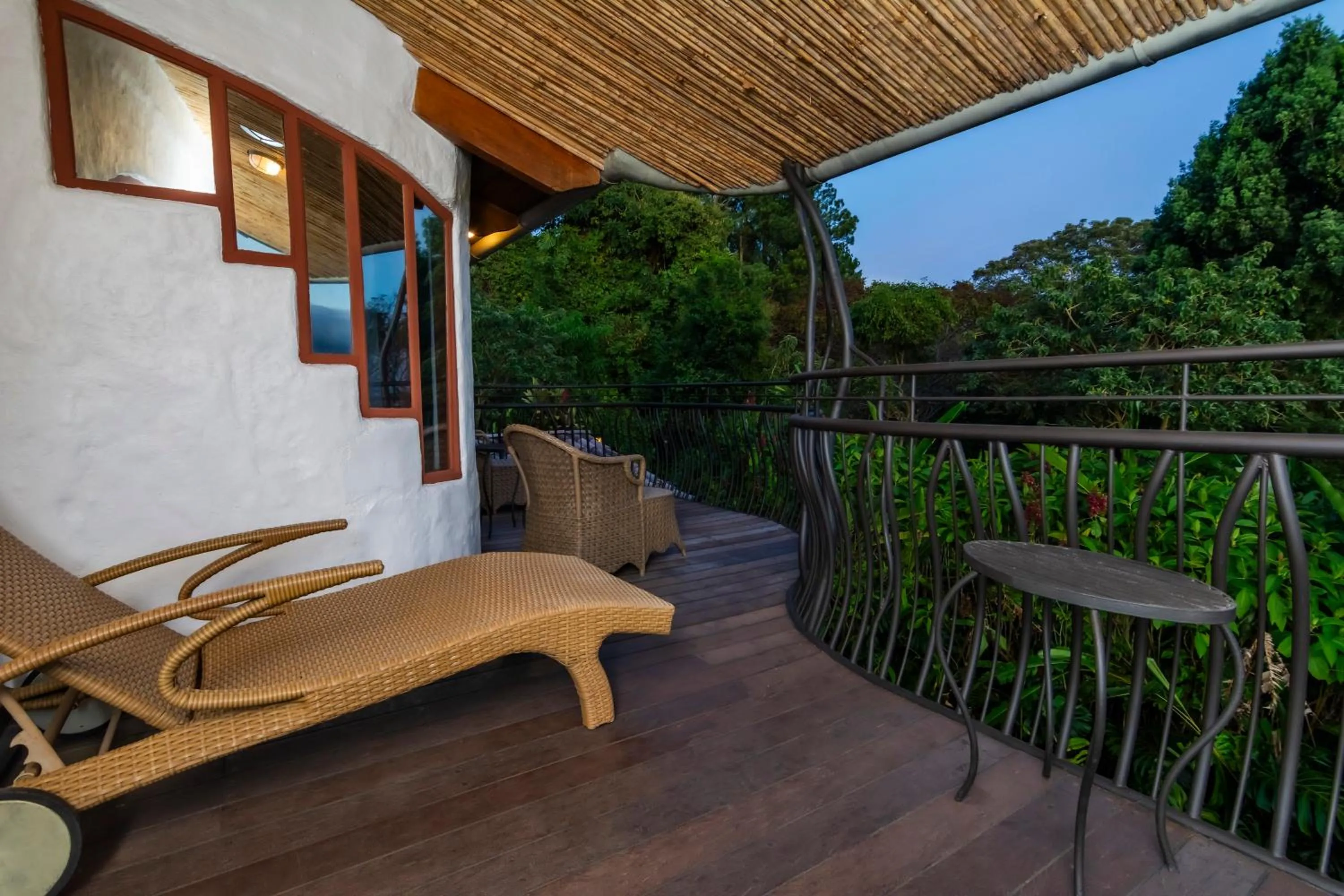 Balcony/Terrace in Finca Rosa Blanca Coffee Farm and Inn