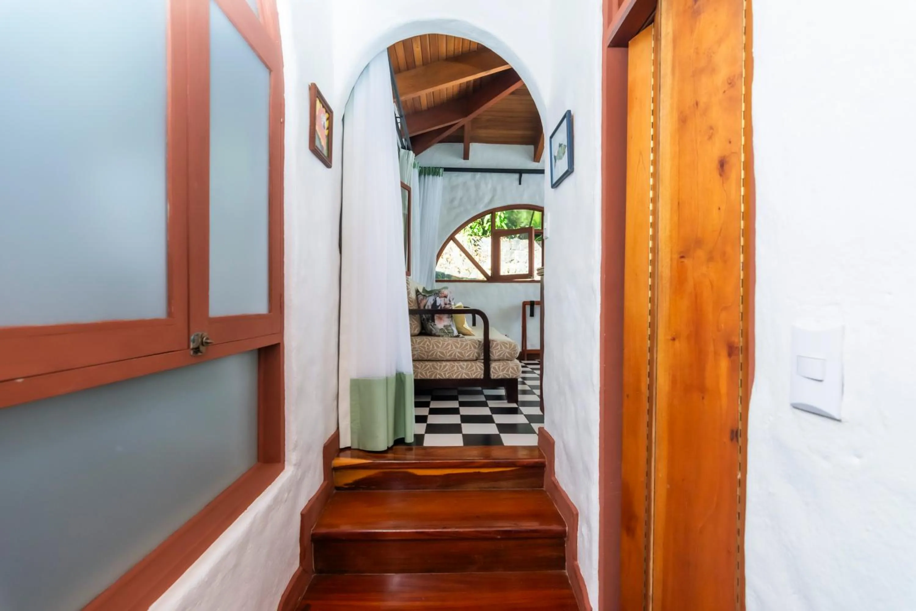 Seating area in Finca Rosa Blanca Coffee Farm and Inn