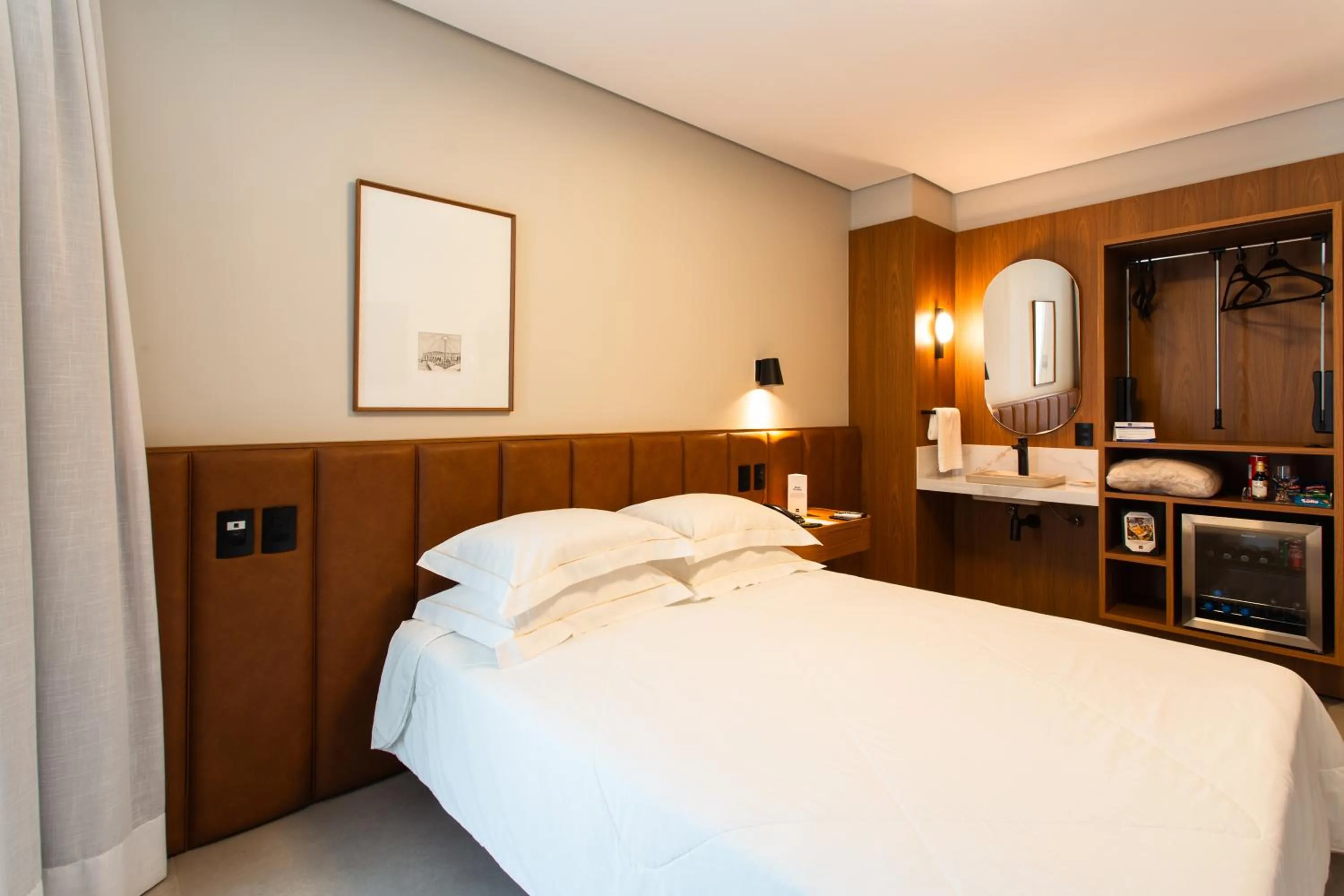 Bed in Livramento Palace Hotel