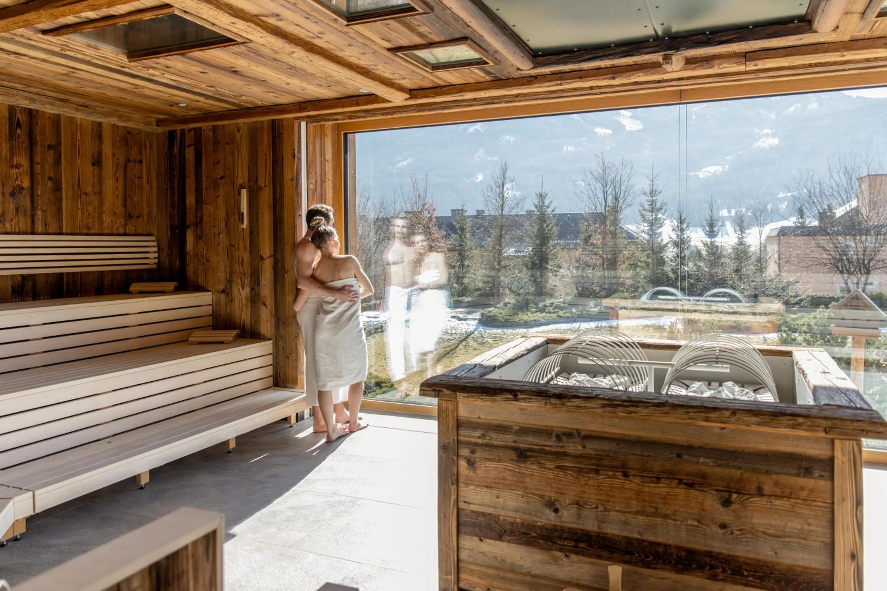 Sauna in Wellnesshotel Eggerwirt