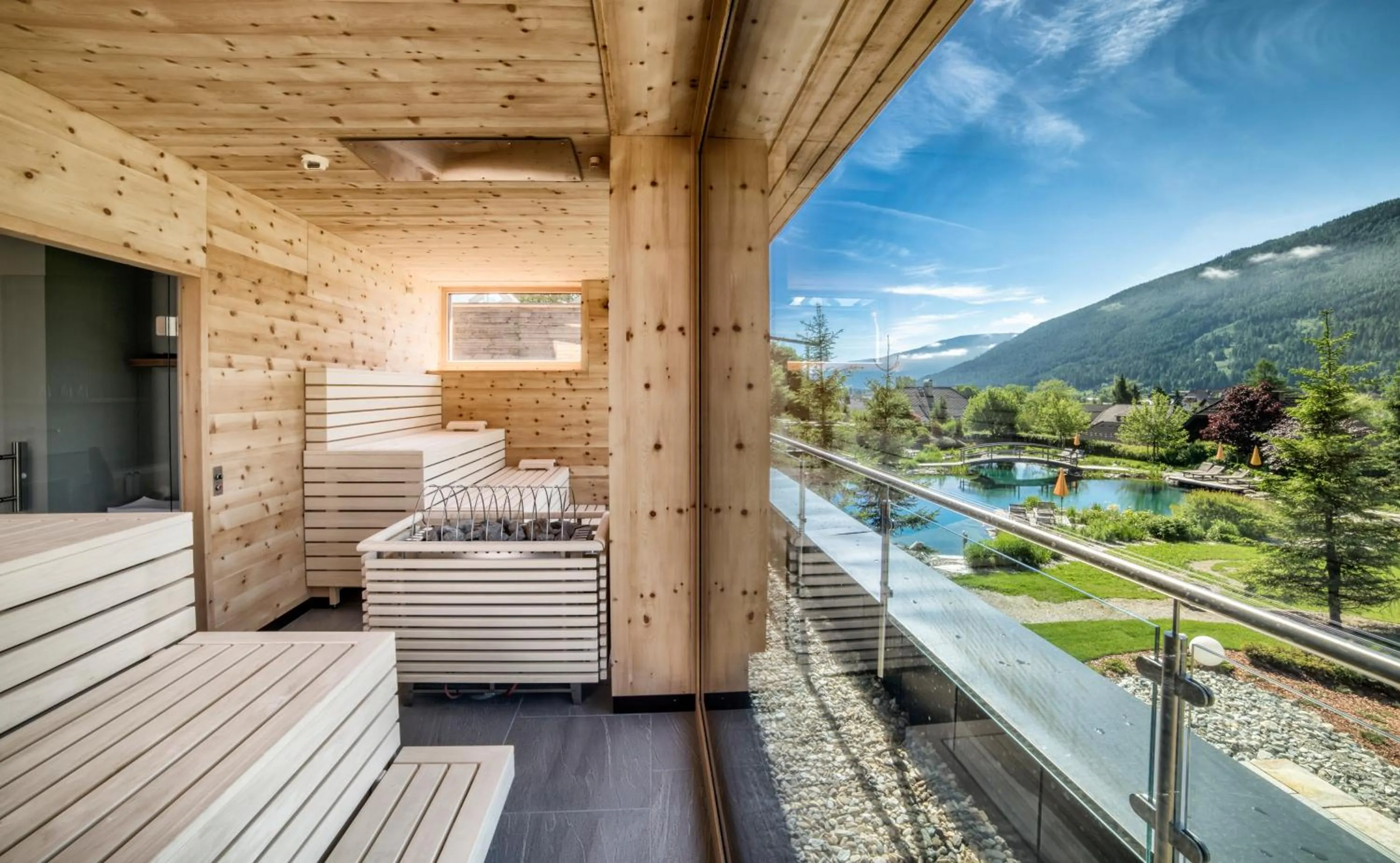 Sauna in Wellnesshotel Eggerwirt