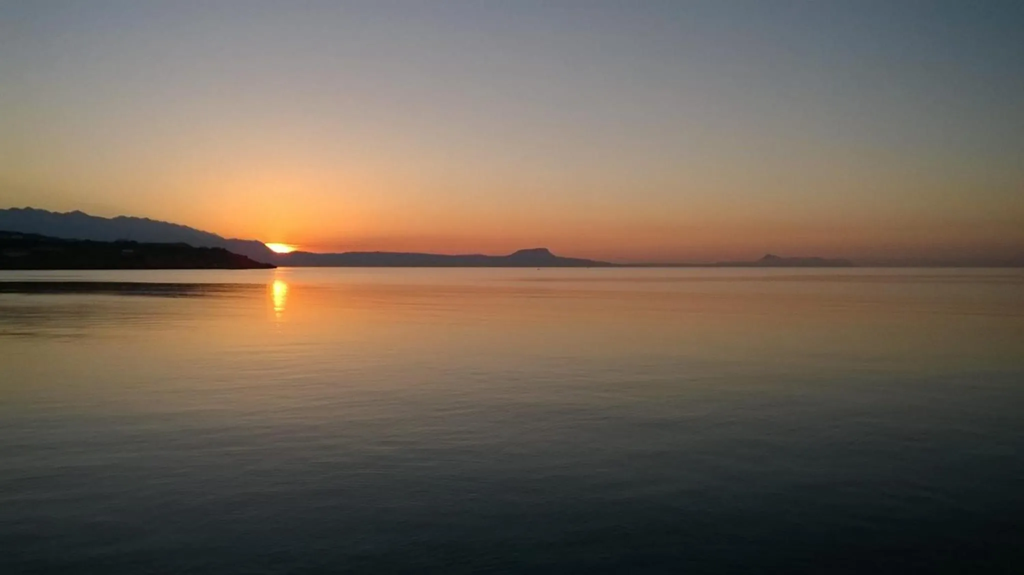 Sunset in Dimitris' & Valentina's Home