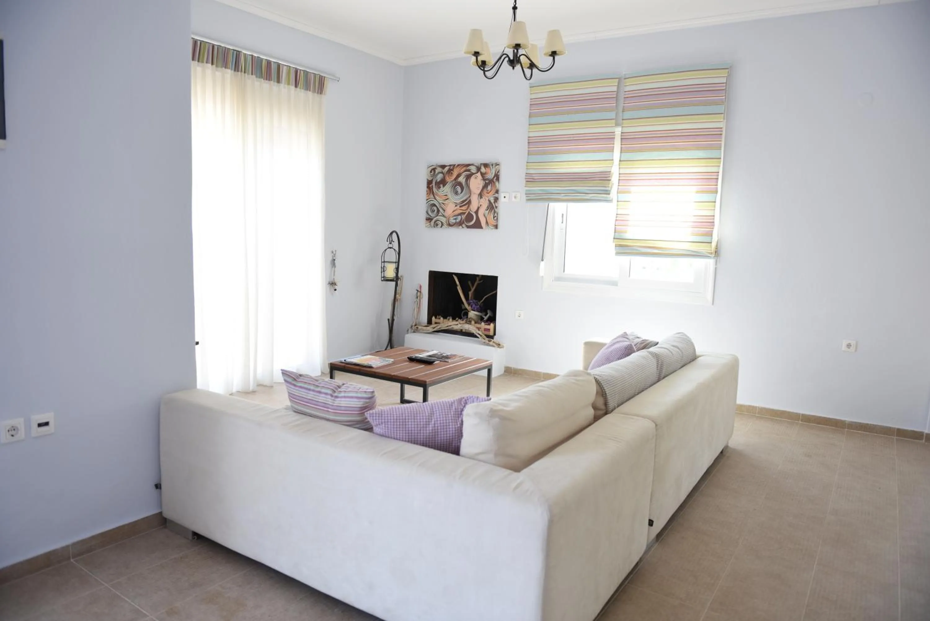 Living room in Dimitris' & Valentina's Home