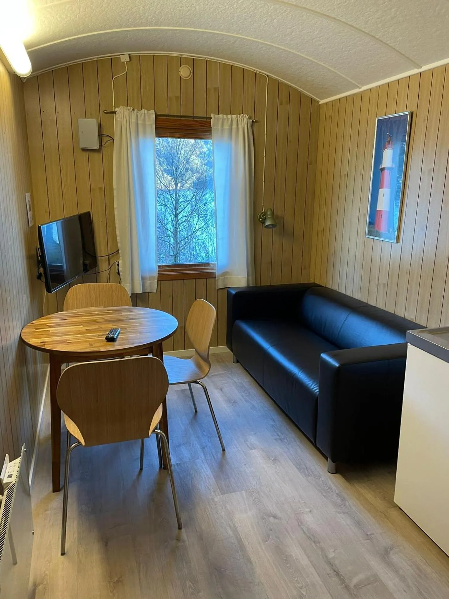 Living room in Langenuen Motel & Camping