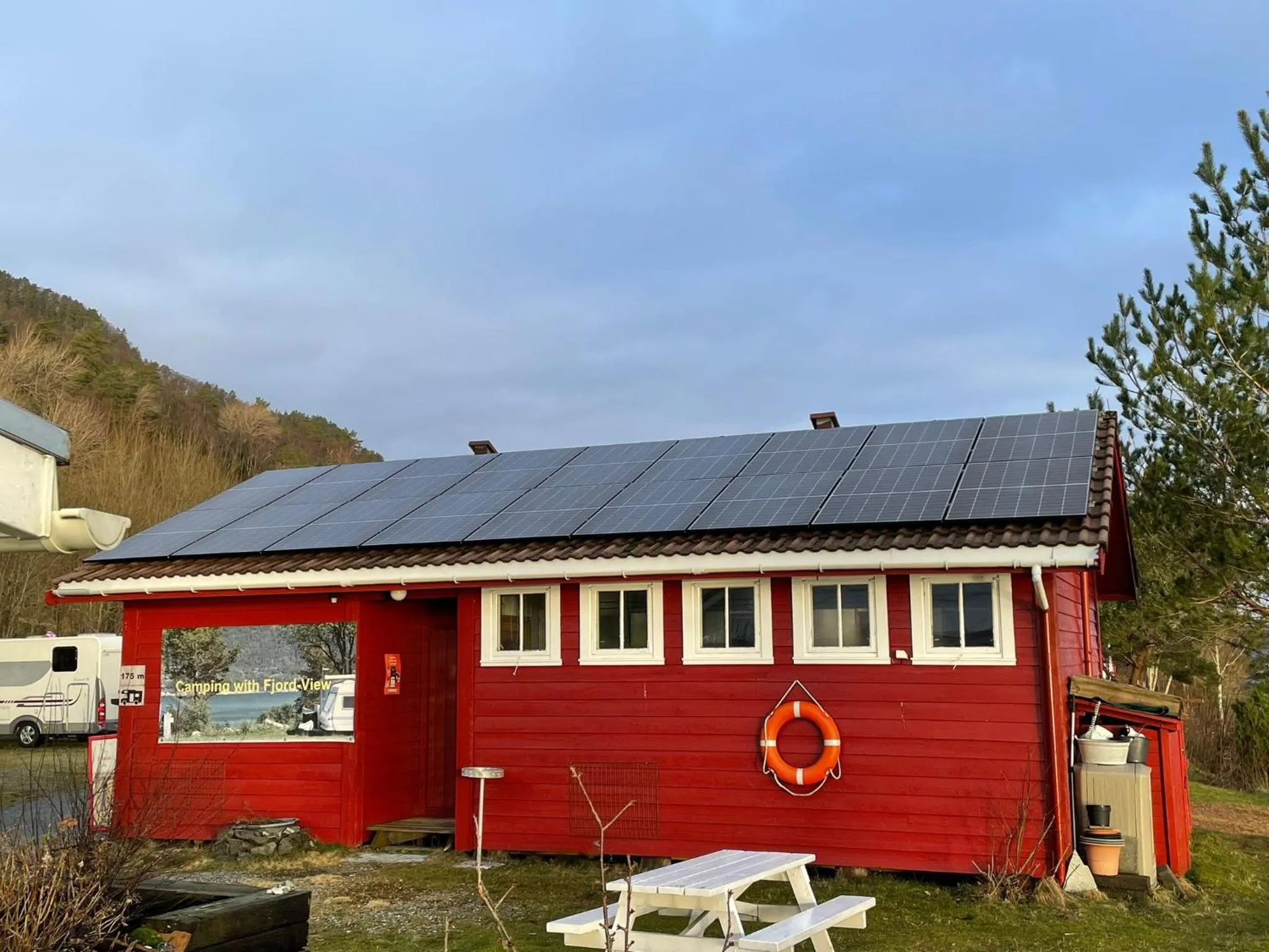 Property building in Langenuen Motel & Camping