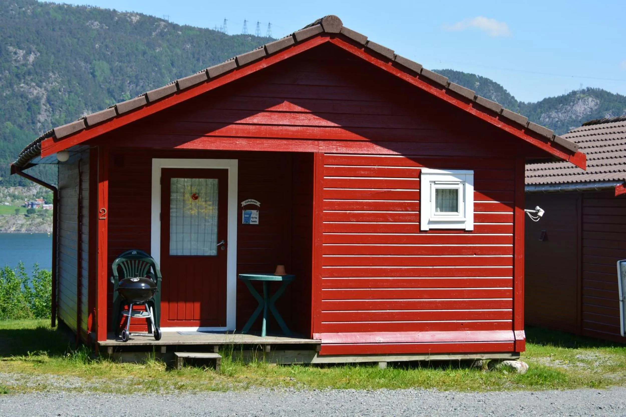 Balcony/Terrace in Langenuen Motel & Camping