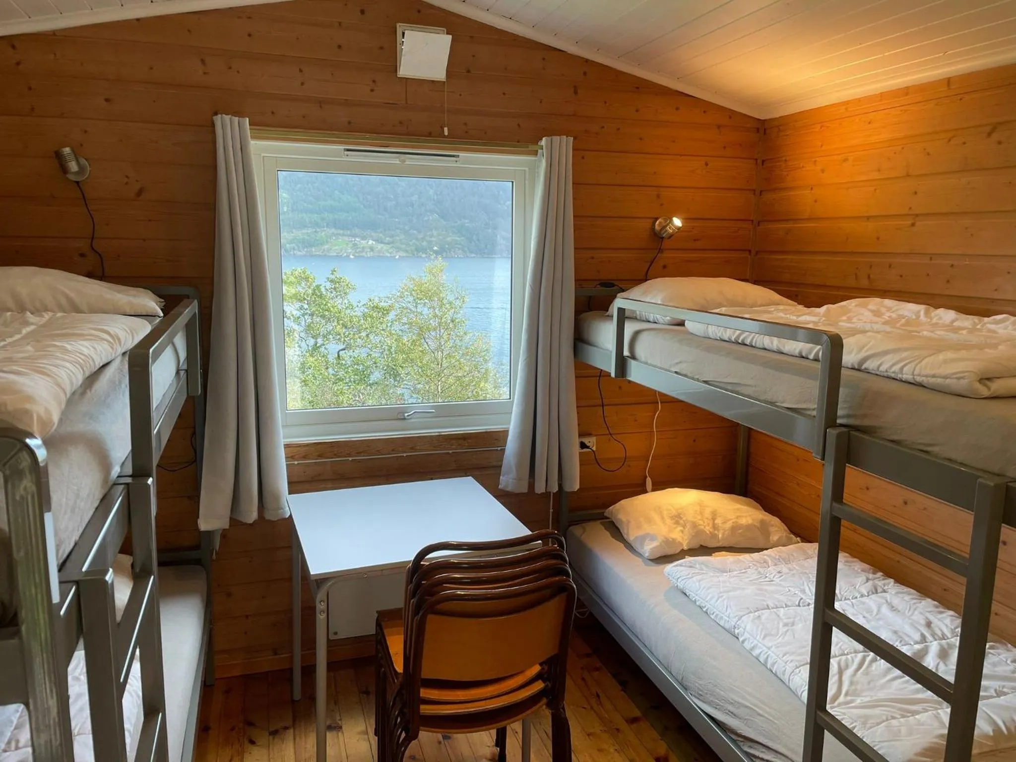 Bed in Langenuen Motel & Camping