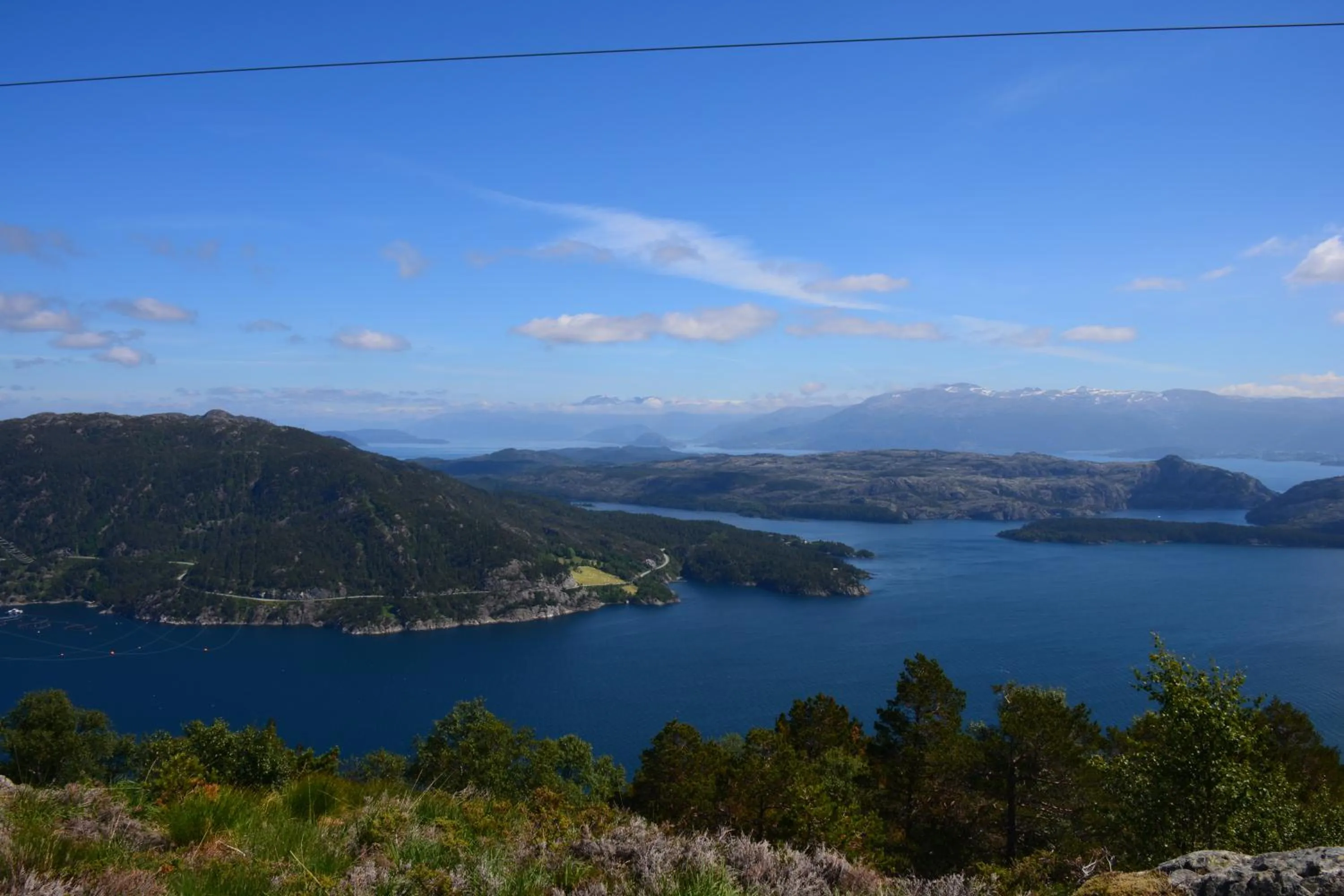 Garden in Langenuen Motel & Camping