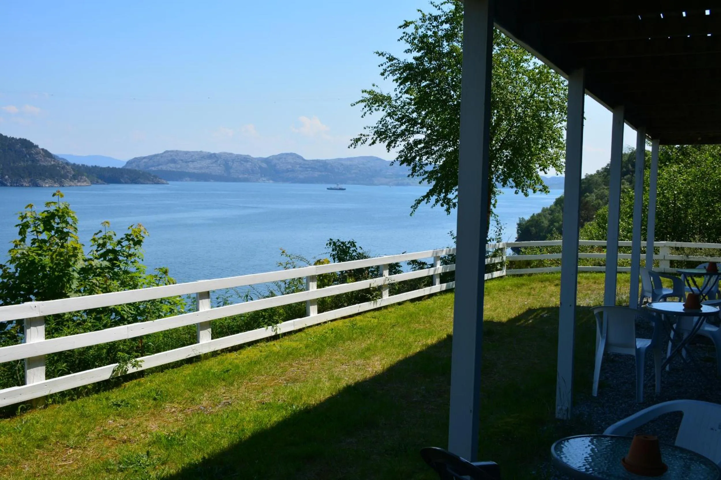 Sea view in Langenuen Motel & Camping