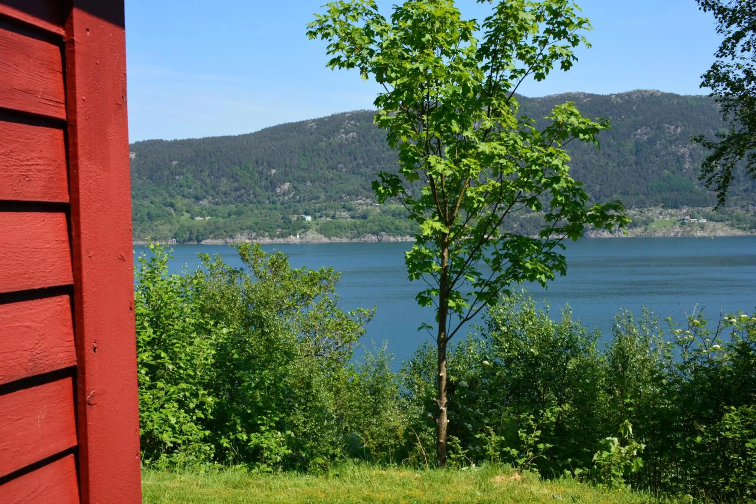 Garden view in Langenuen Motel & Camping