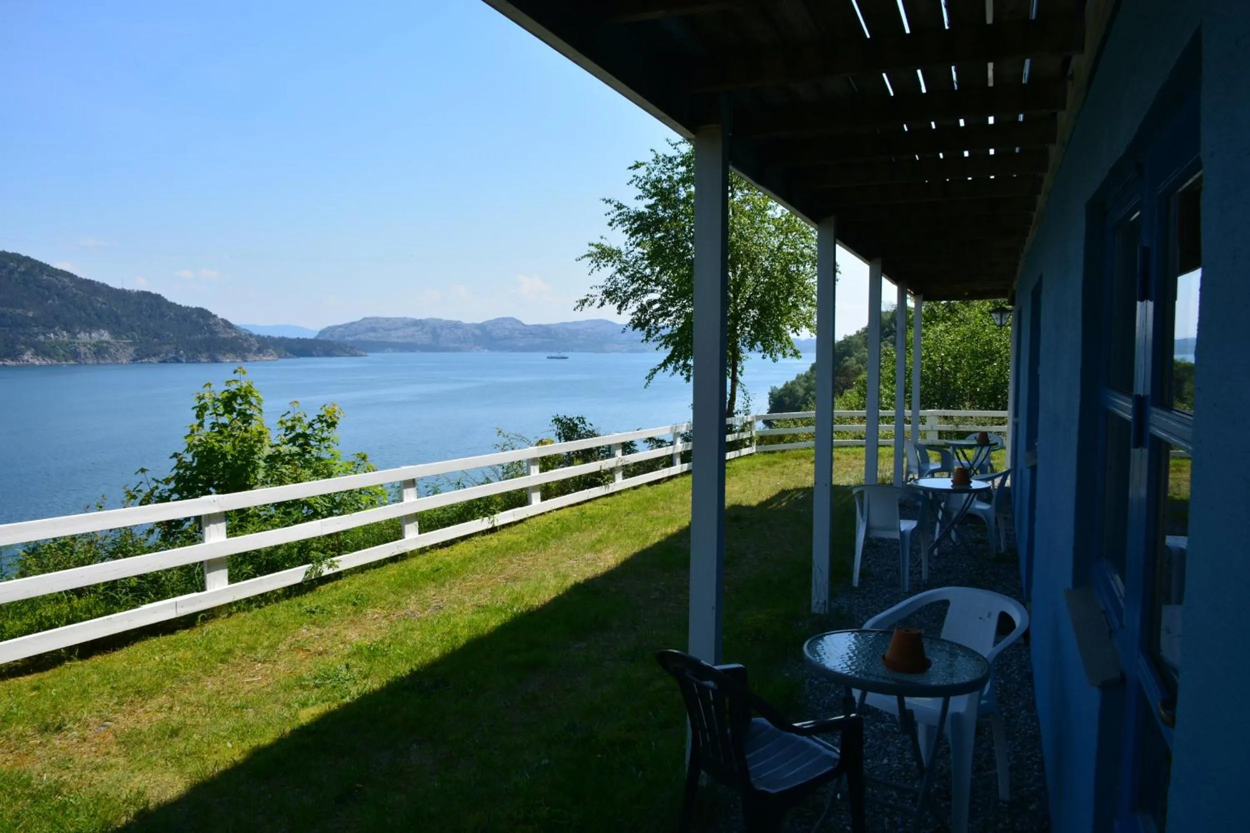 Balcony/Terrace in Langenuen Motel & Camping
