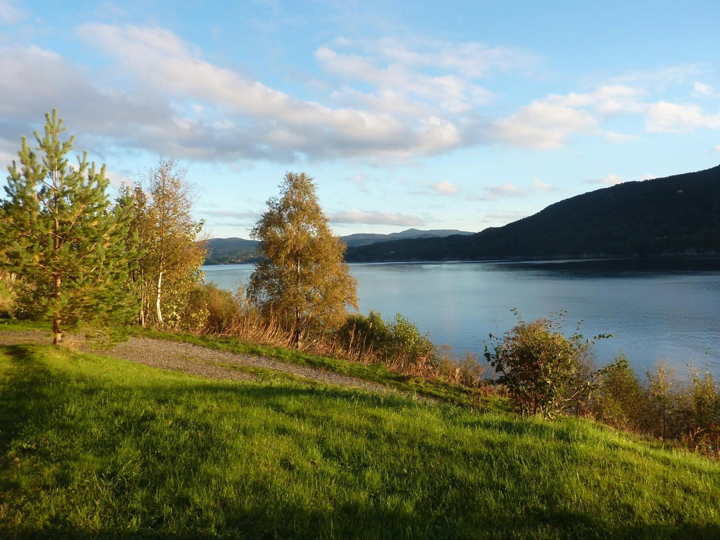 Garden in Langenuen Motel & Camping