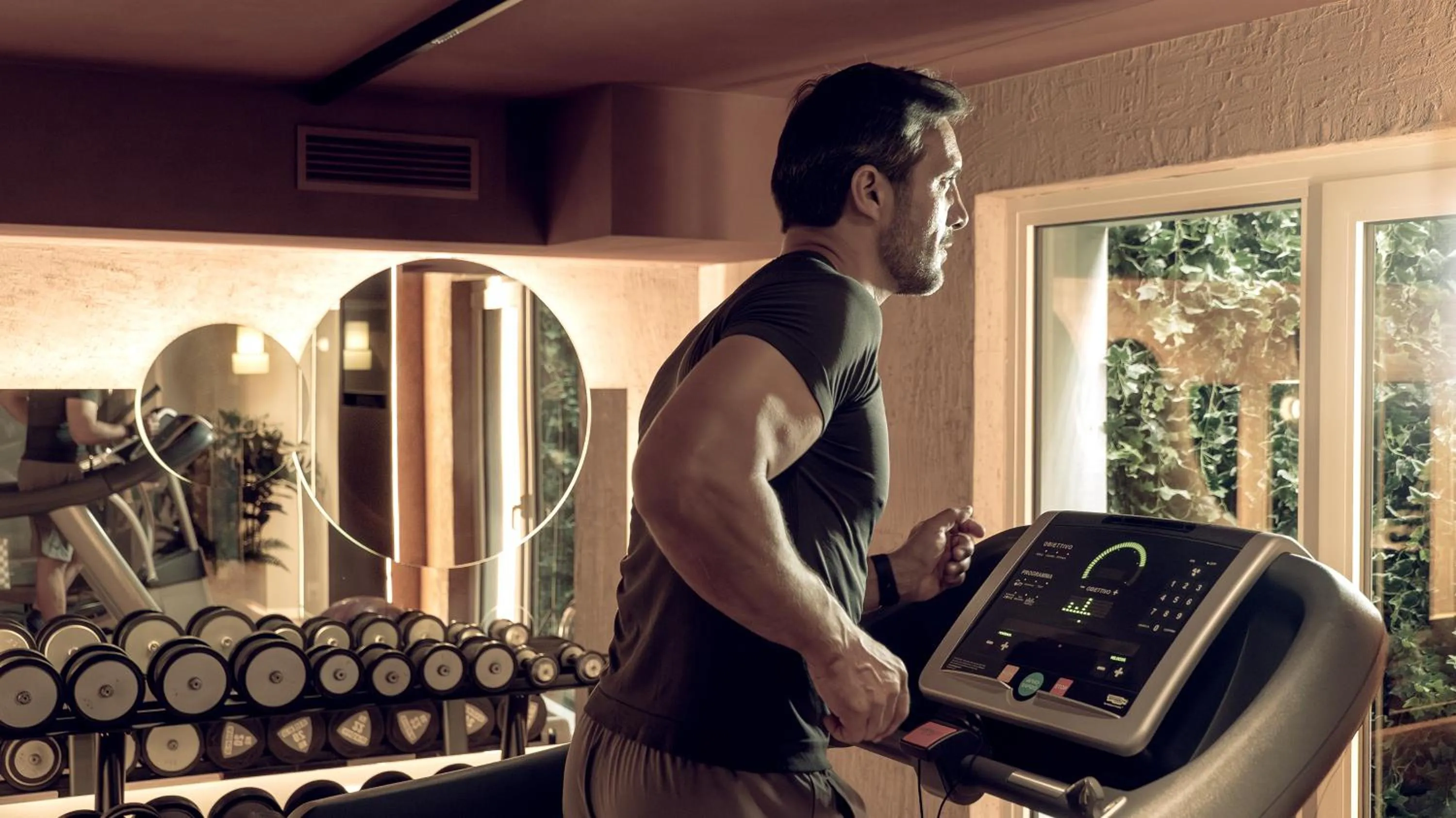 Fitness centre/facilities in San Colombano Suites