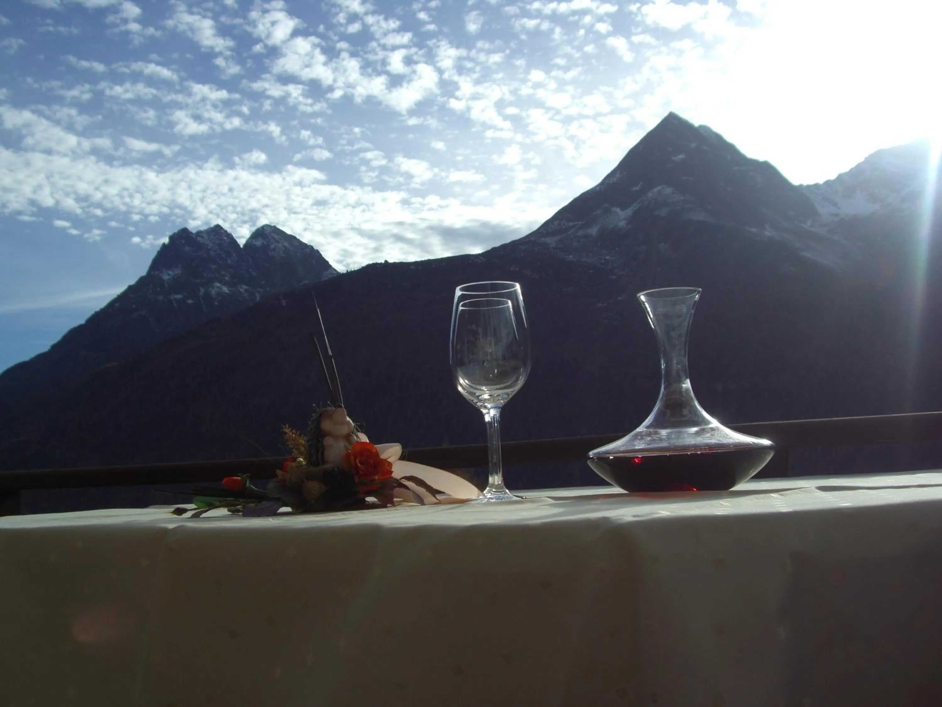 Balcony/Terrace in Hotel Burgstein - alpin & lifestyle
