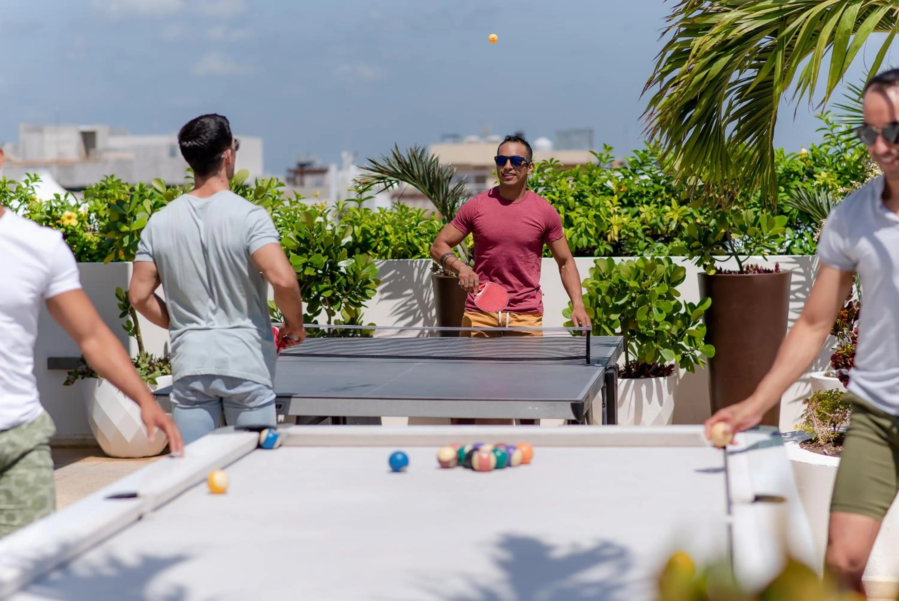 Table tennis in The Reef 28 Hotel & Spa - Luxury Adults Only - All Suites - With Optional All Inclusive