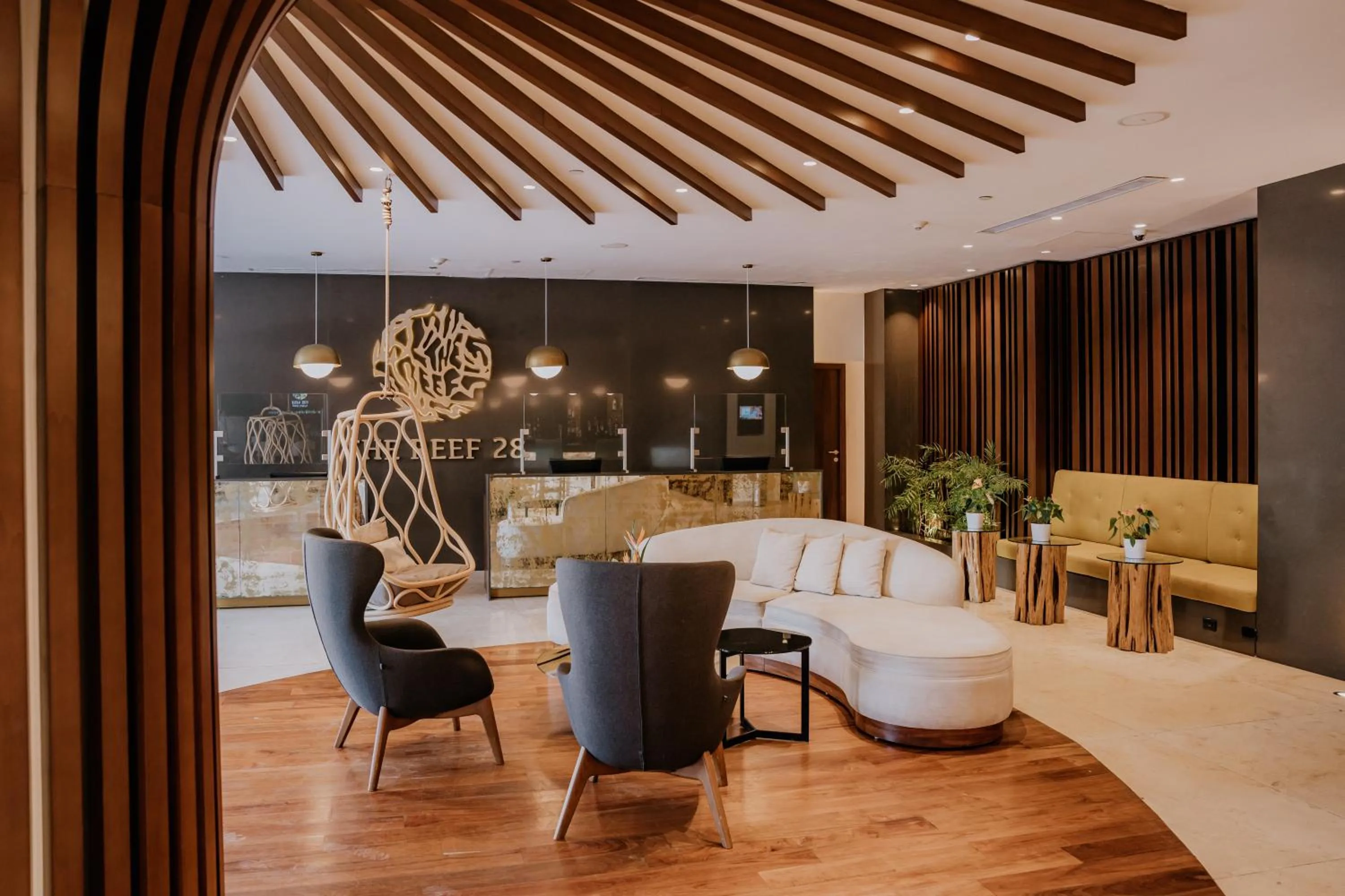 Lobby or reception in The Reef 28 Hotel & Spa - Luxury Adults Only - All Suites - With Optional All Inclusive