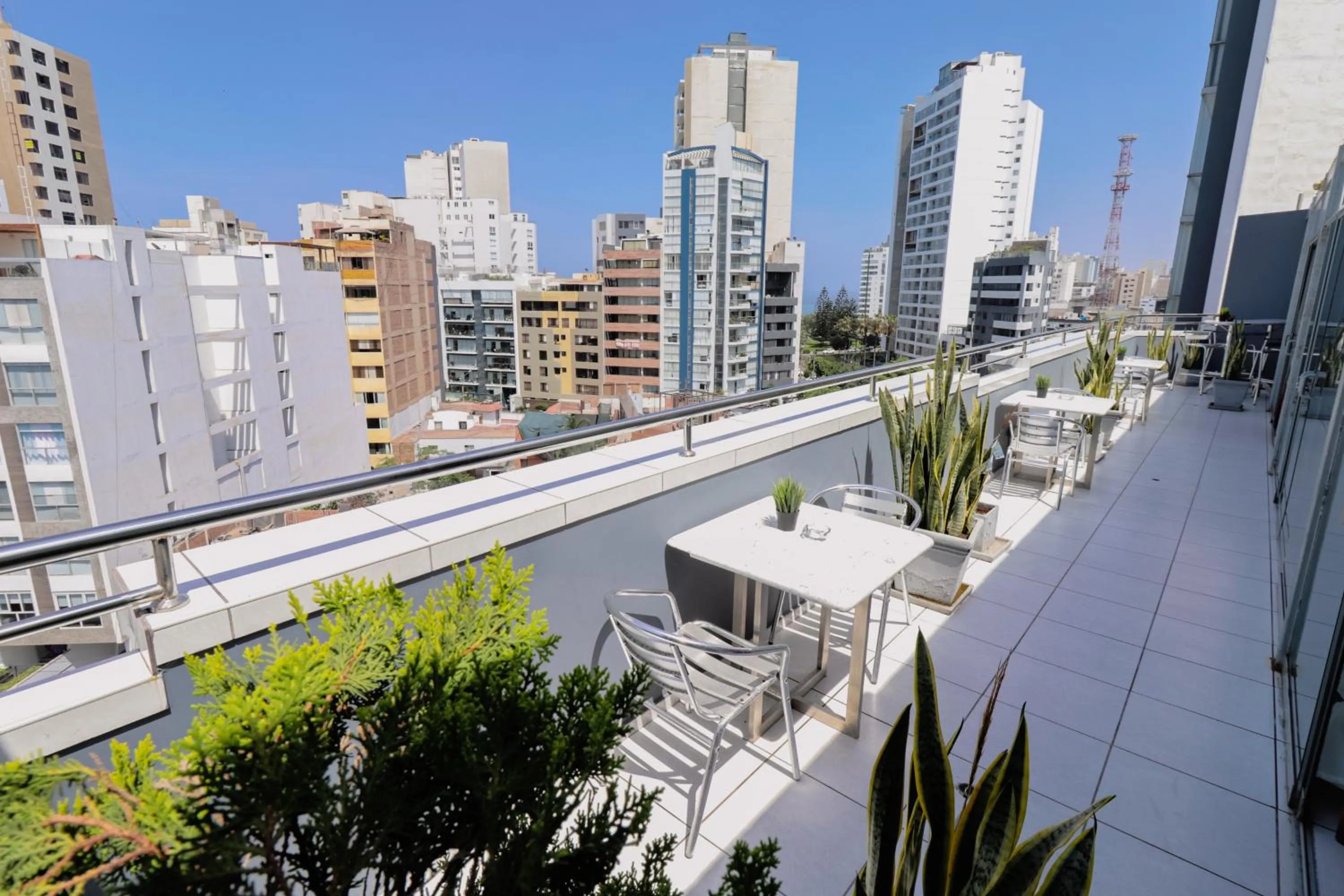 Balcony/Terrace in Hotel Boutique Runcu Miraflores