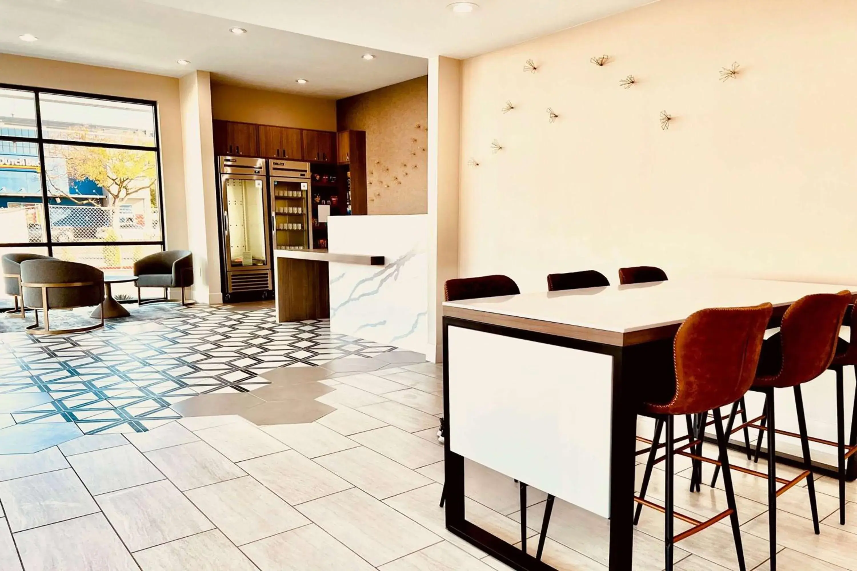 Lobby or reception in Ramada by Wyndham Modesto Yosemite Area Lobby or reception in Ramada by Wyndham Modesto Yosemite Area