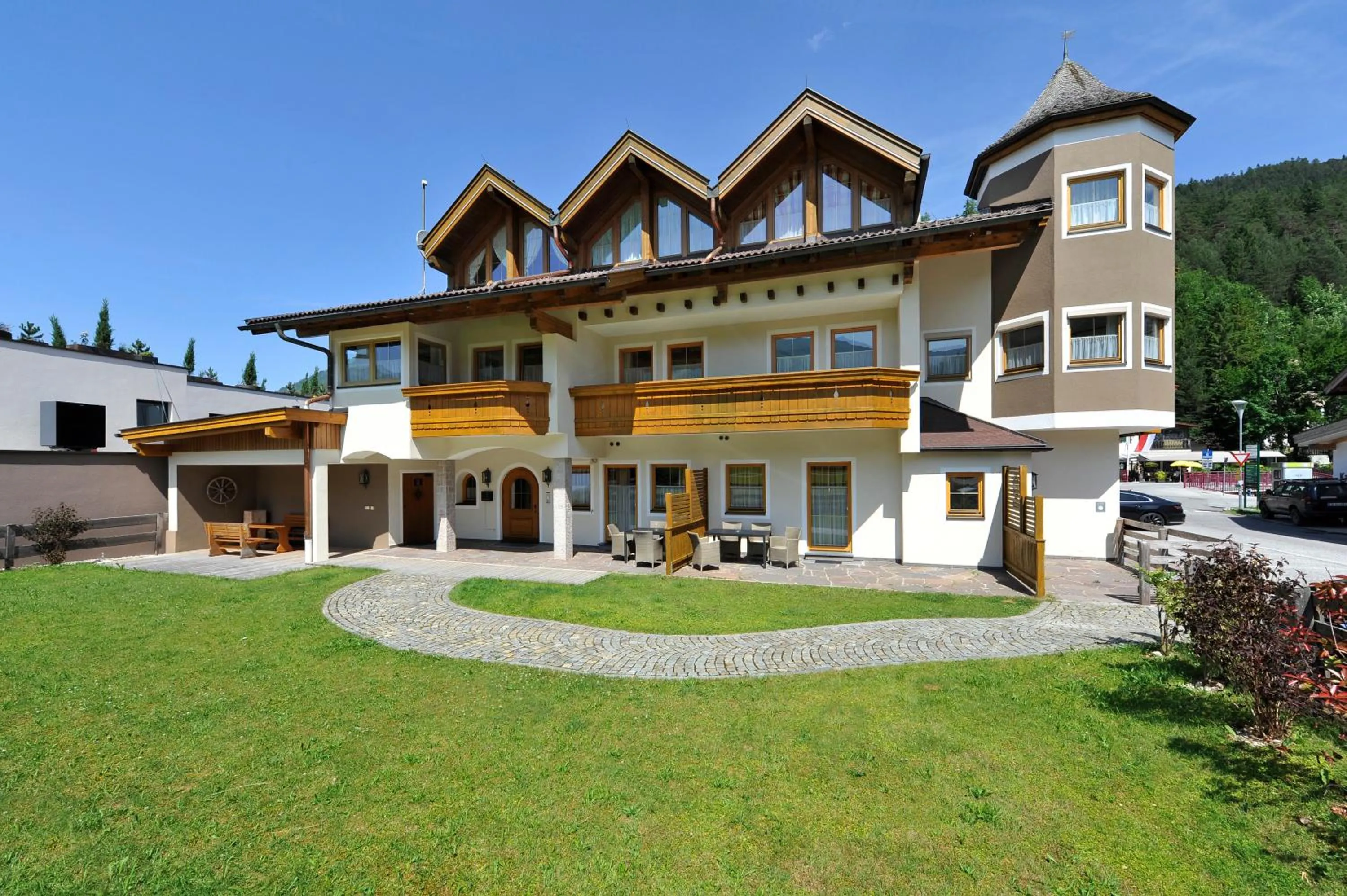 Property building in Tonis Appartements am Achensee