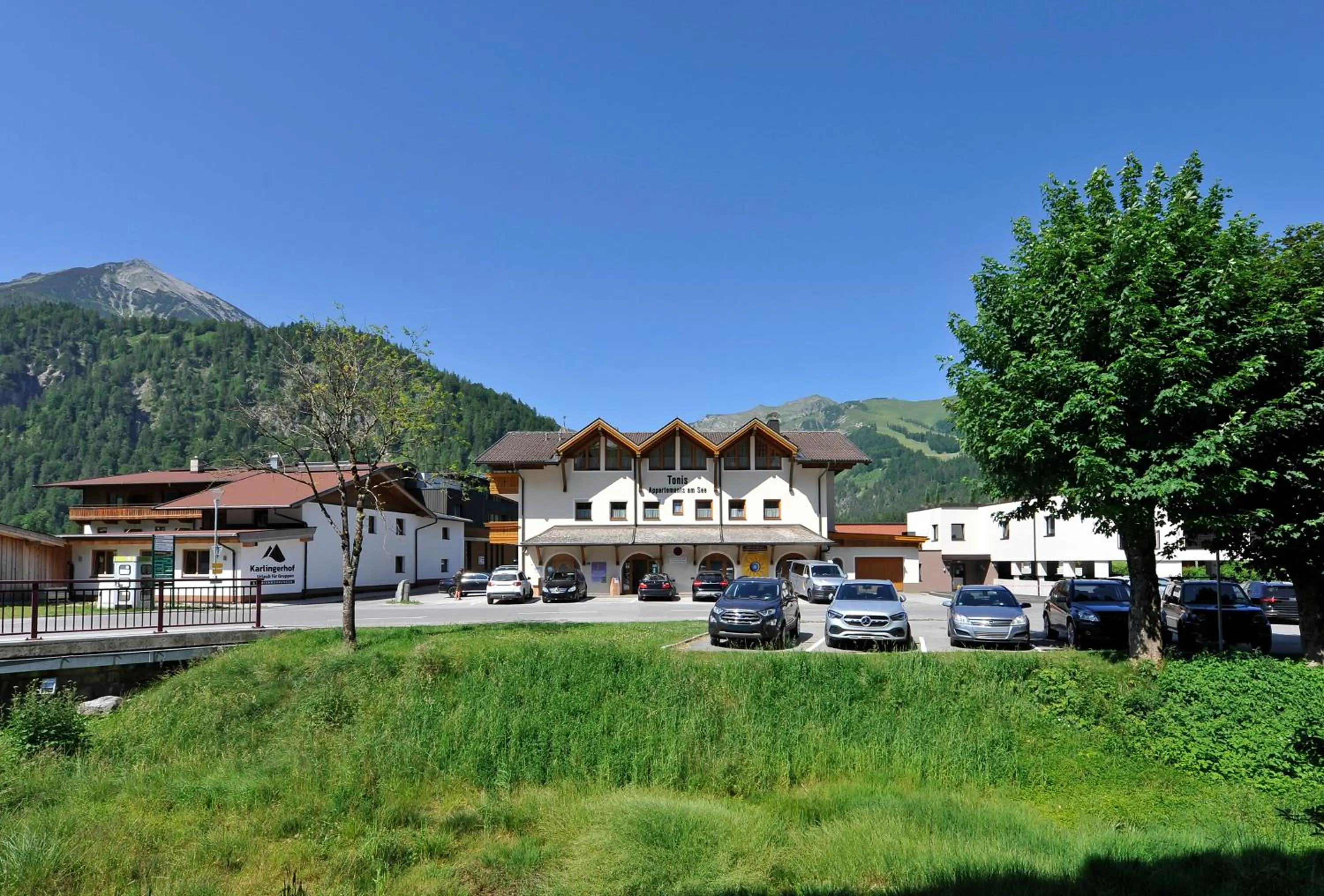 Property building in Tonis Appartements am Achensee