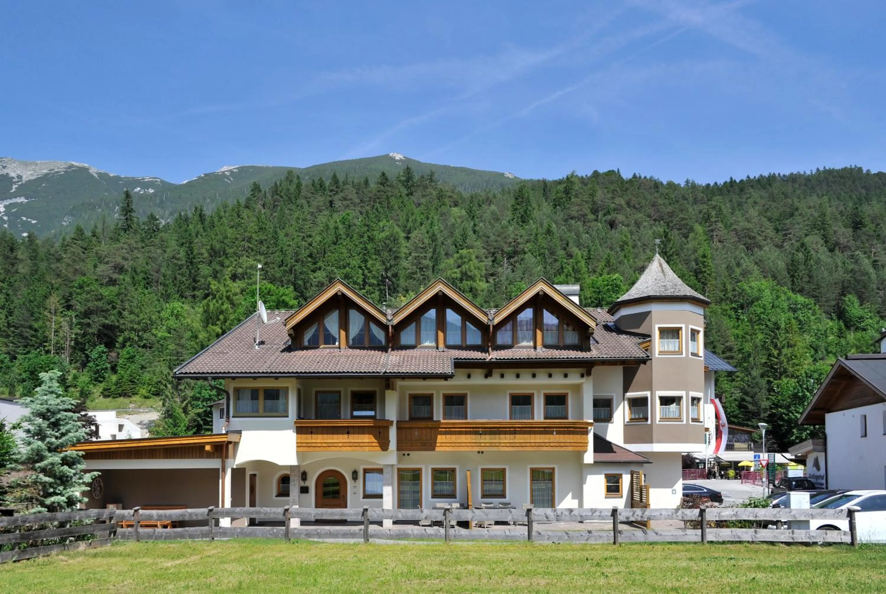 Property building in Tonis Appartements am Achensee