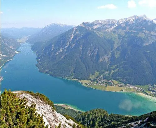 Bird's eye view in Tonis Appartements am Achensee