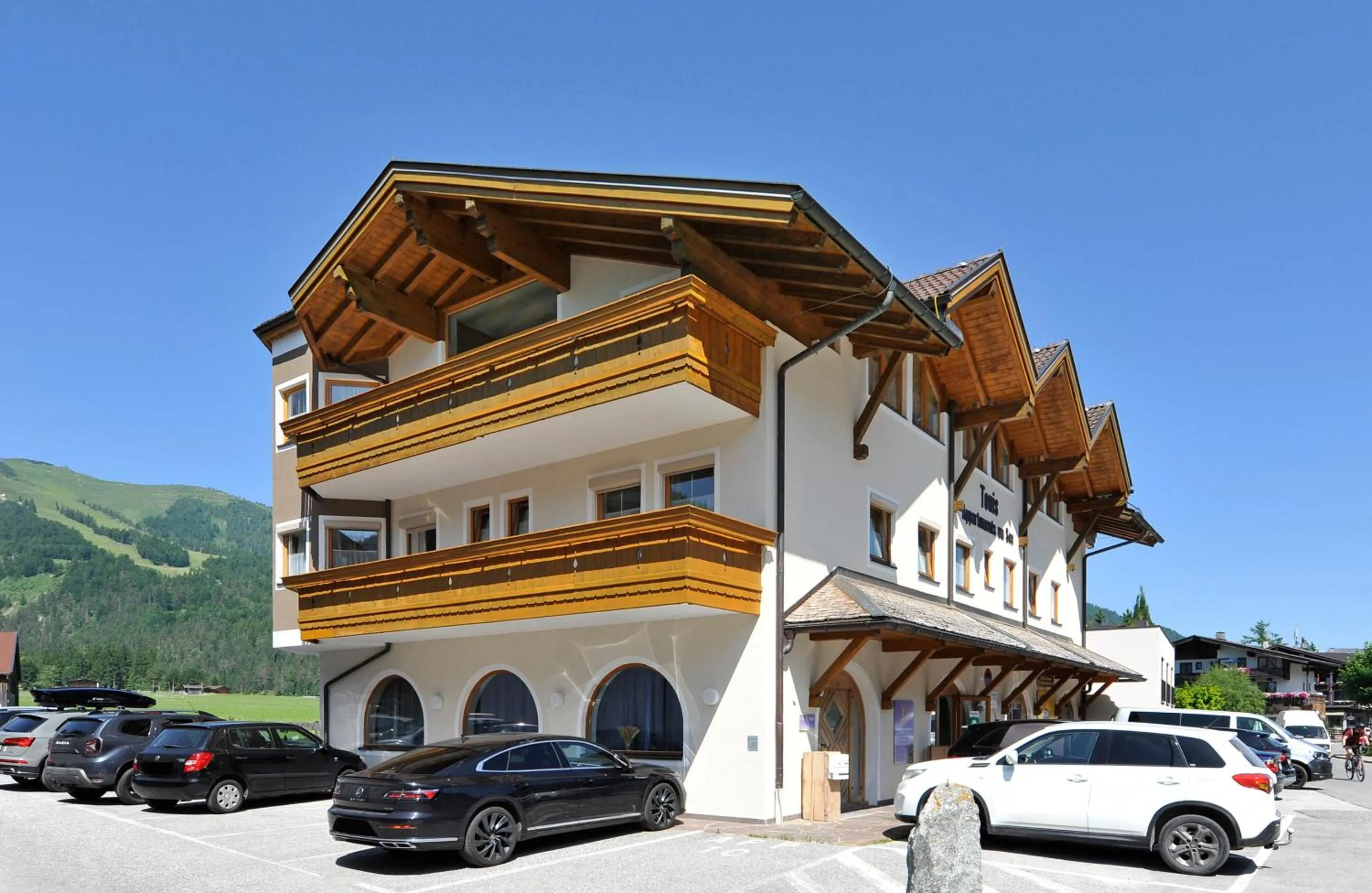 Property building in Tonis Appartements am Achensee