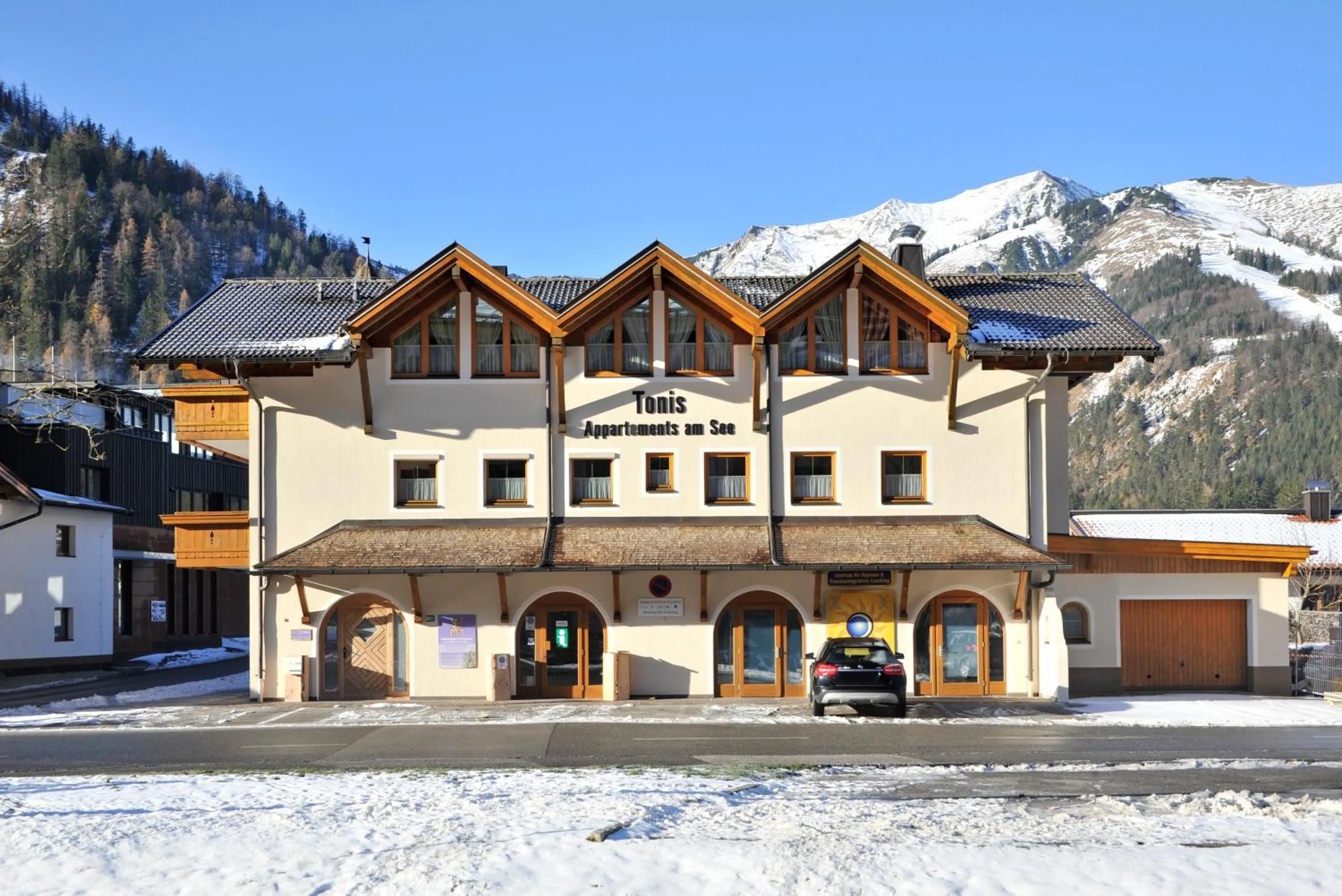 Property building in Tonis Appartements am Achensee
